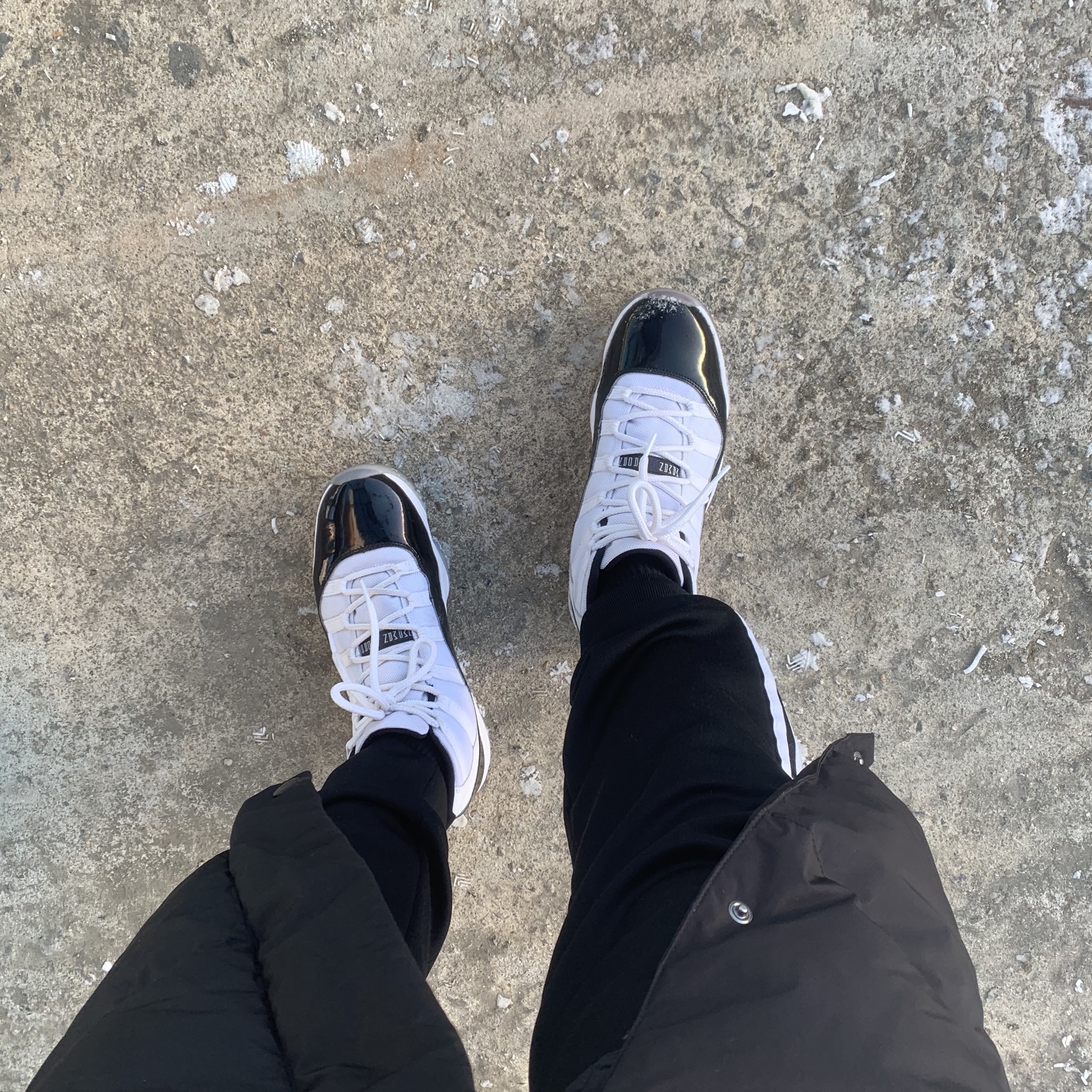 Jordan 11 Retro Concord 2018 착용 스타일