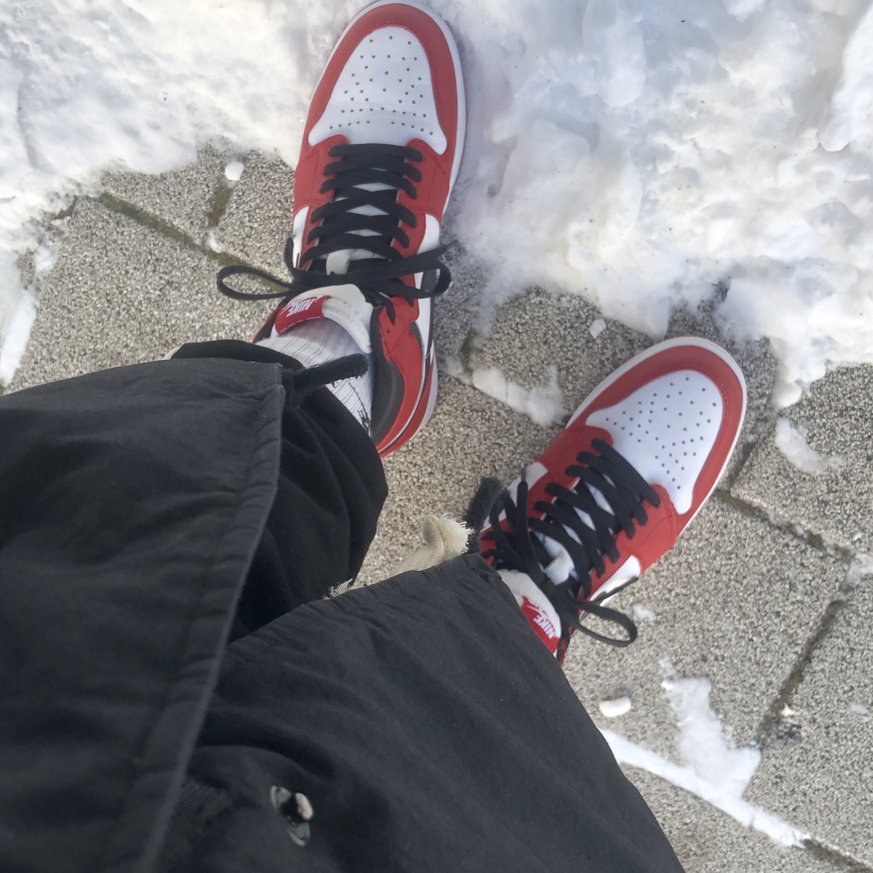 Jordan 1 Retro High OG Chicago 2015 착용 스타일 - 1