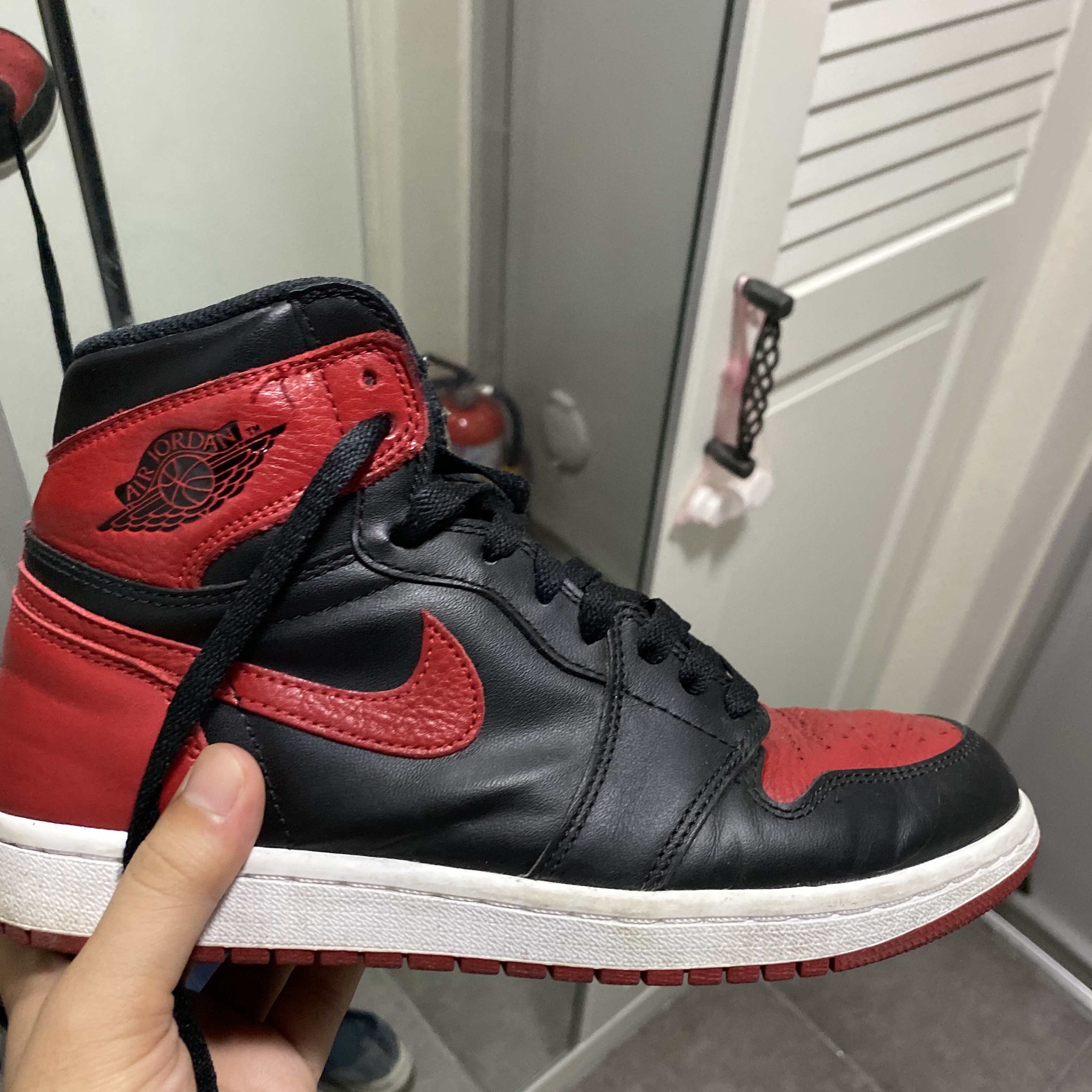 Jordan 1 Retro High OG Bred Banned 2016 착용 스타일