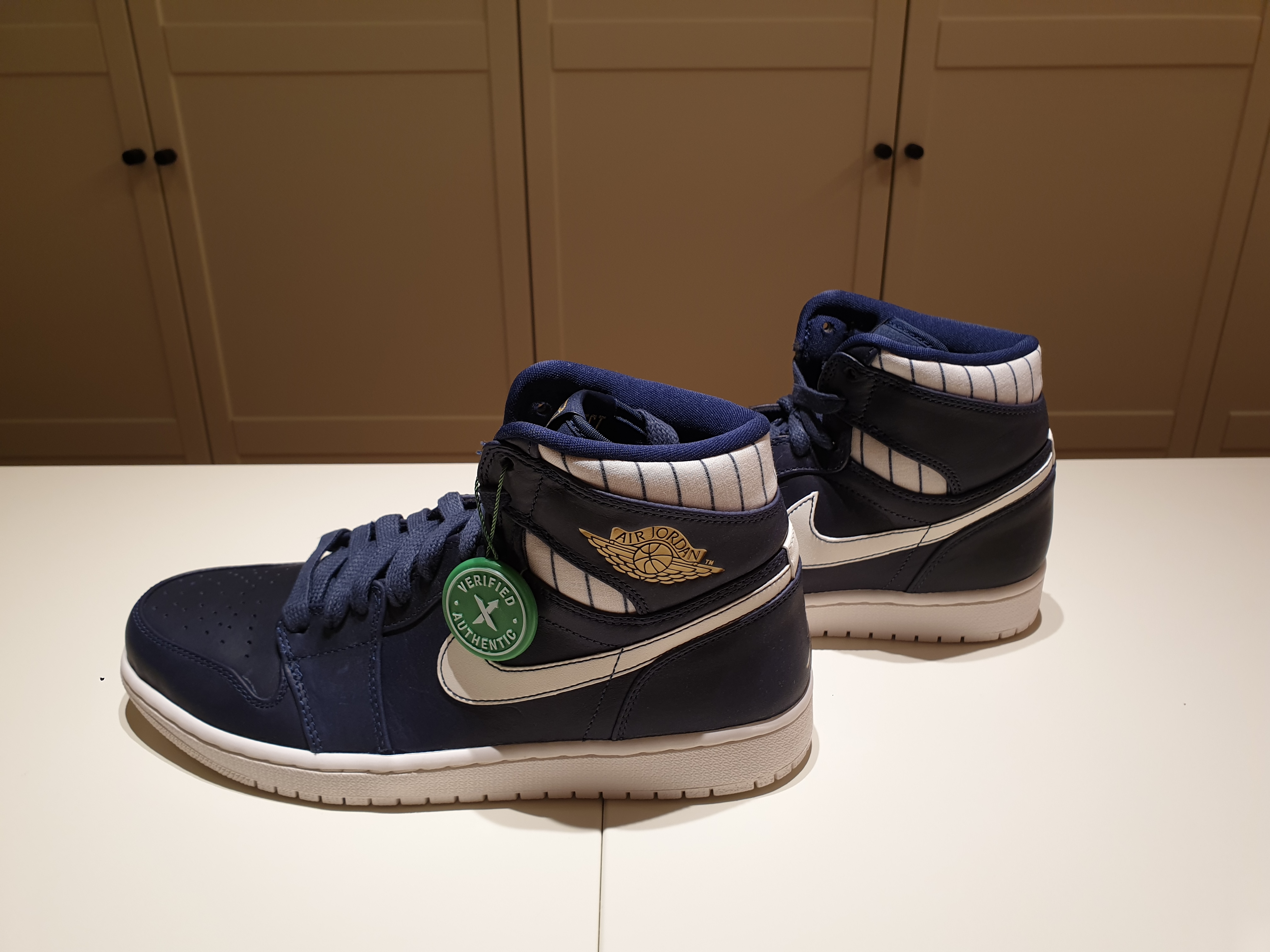 Jordan 1 Retro Jeter RE2PECT 착용 스타일