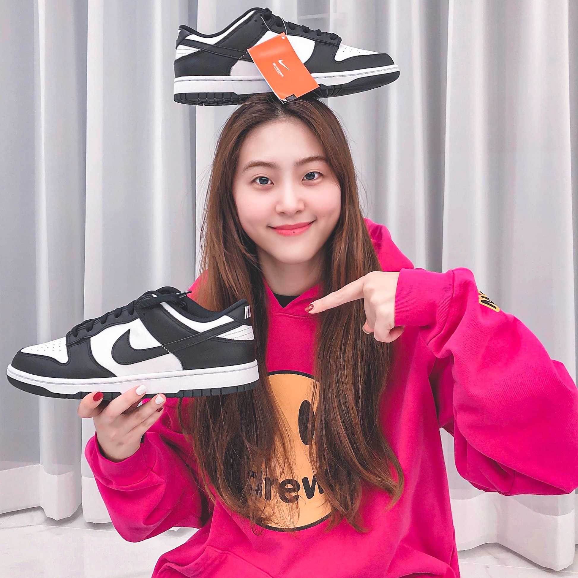 Nike Dunk Low Retro Black 착용 스타일