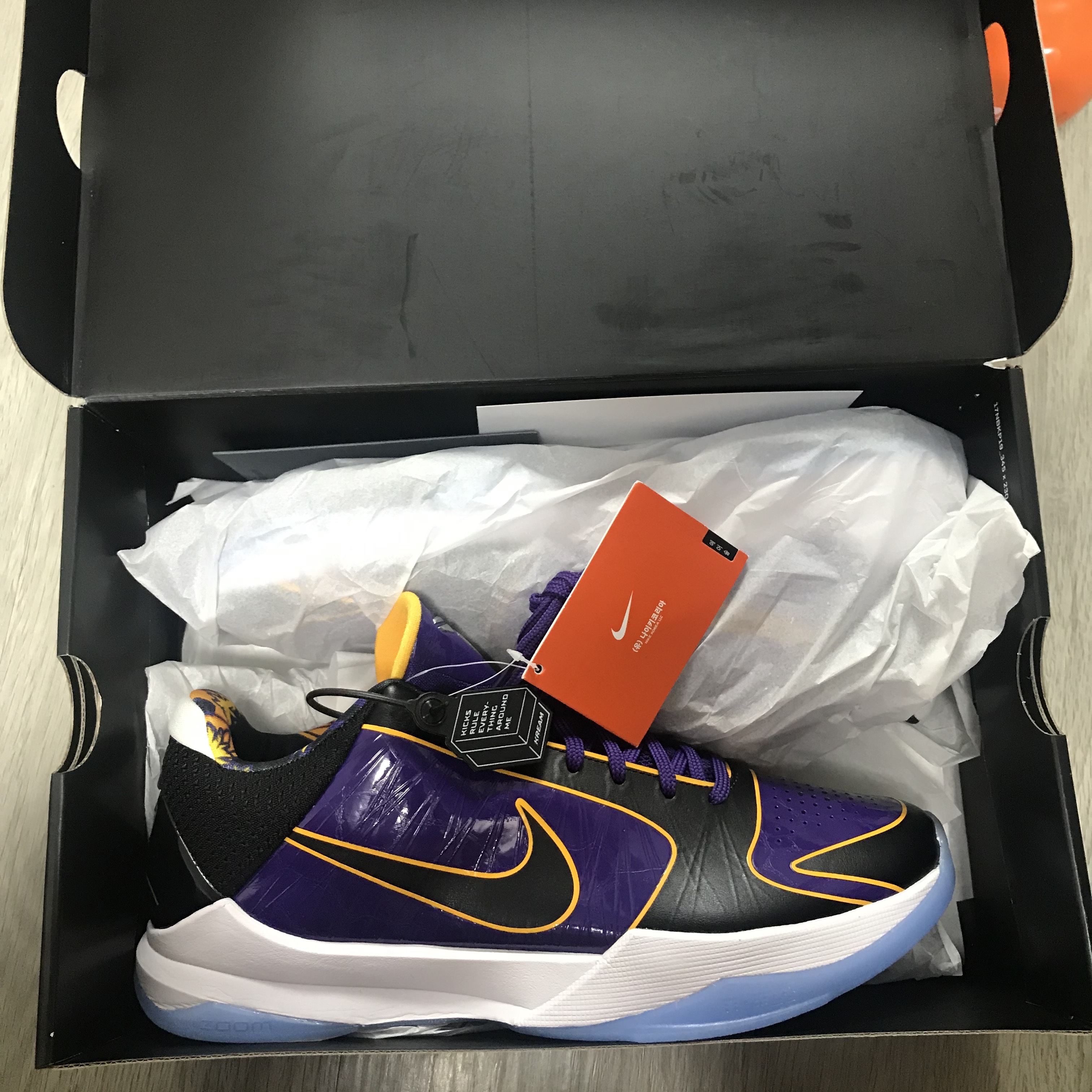 Nike Kobe 5 Protro 5X Champ 착용 스타일