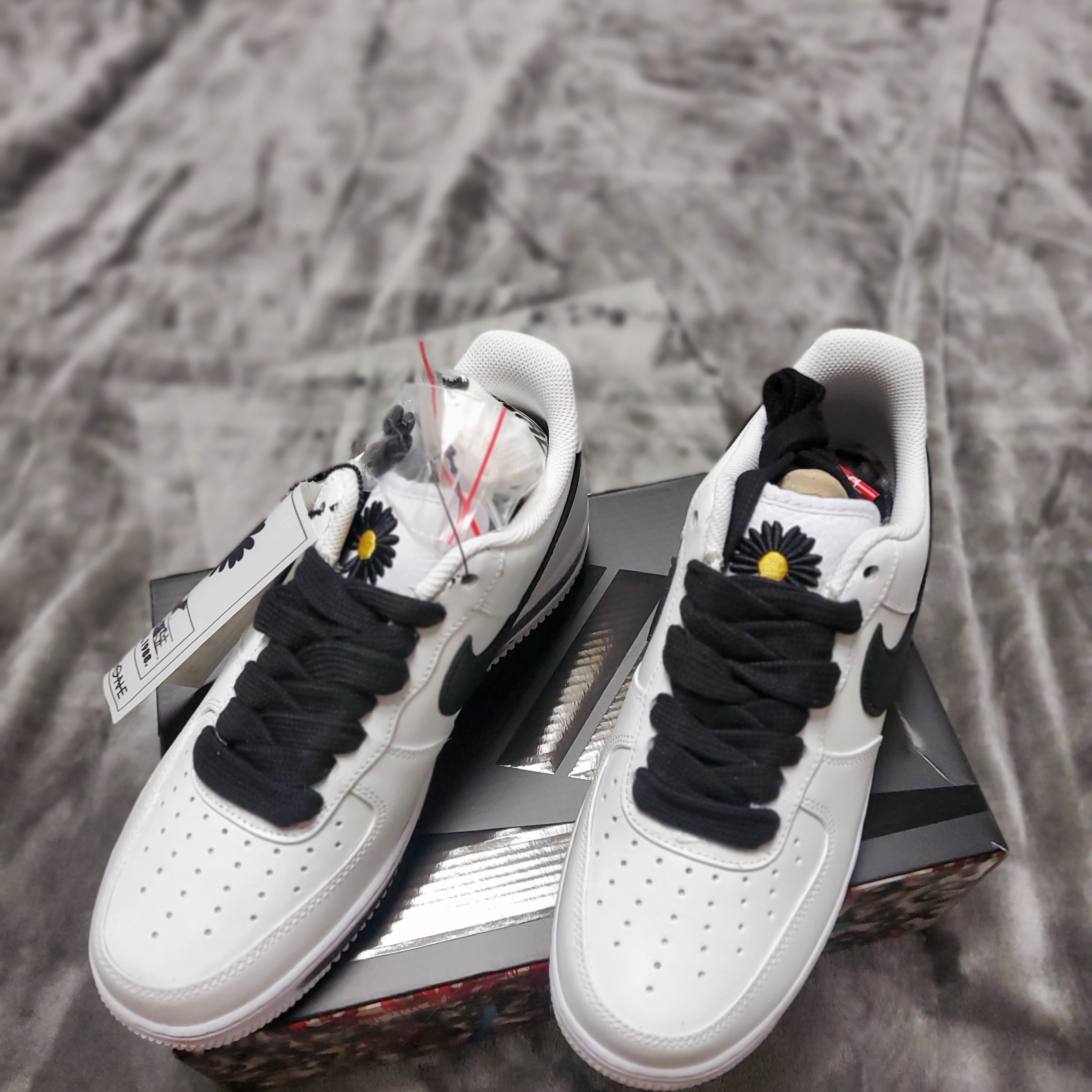 Nike x Peaceminusone Air Force 1 Low Para-Noise 2.0 착용 스타일 - 3