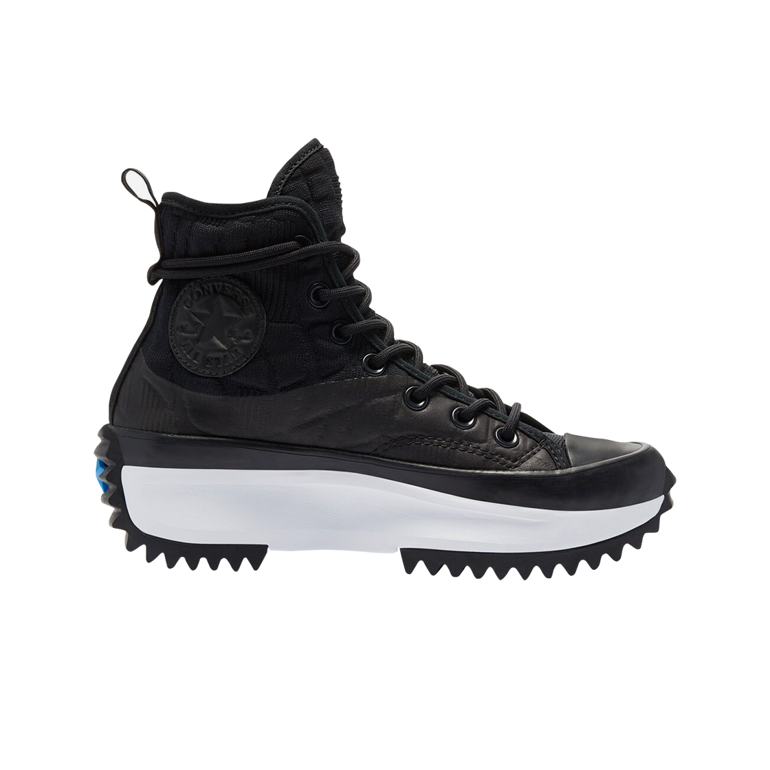 컨버스 런스타 하이크 하이 디지털 터레인 블랙 화이트 Converse KREAM