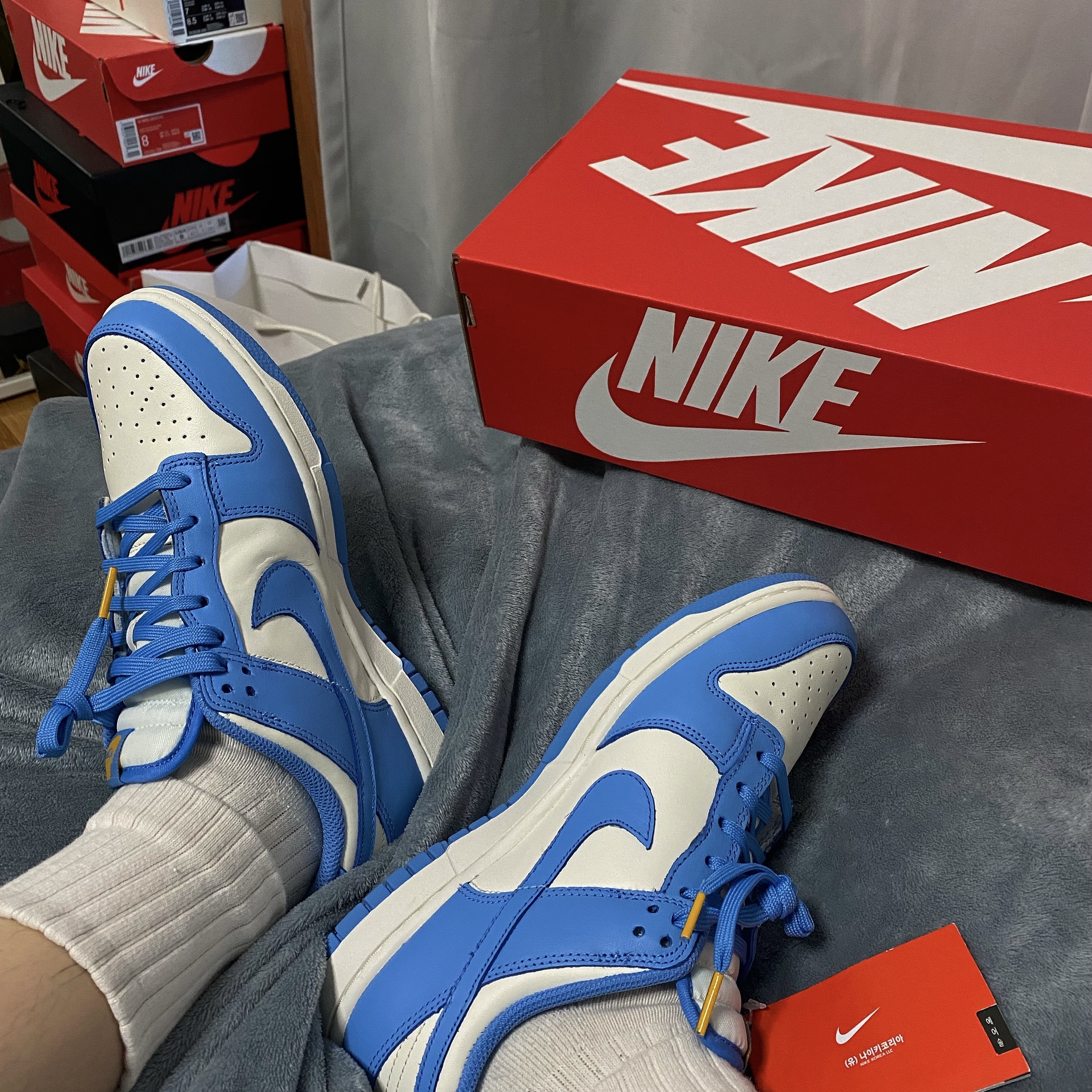 (W) Nike Dunk Low Coast 착용 스타일 - 1