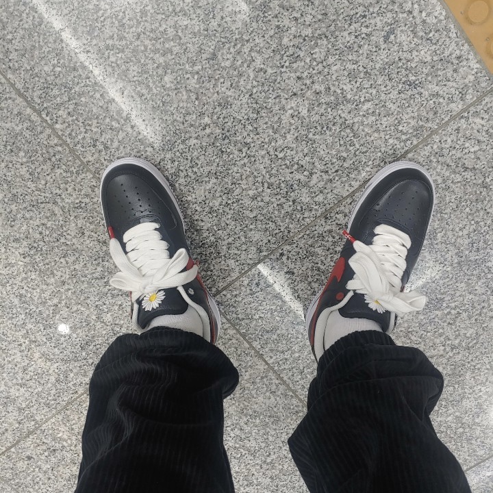 Nike x Peaceminusone Air Force 1 Low Para-Noise - Korea Exclusive 착용 스타일