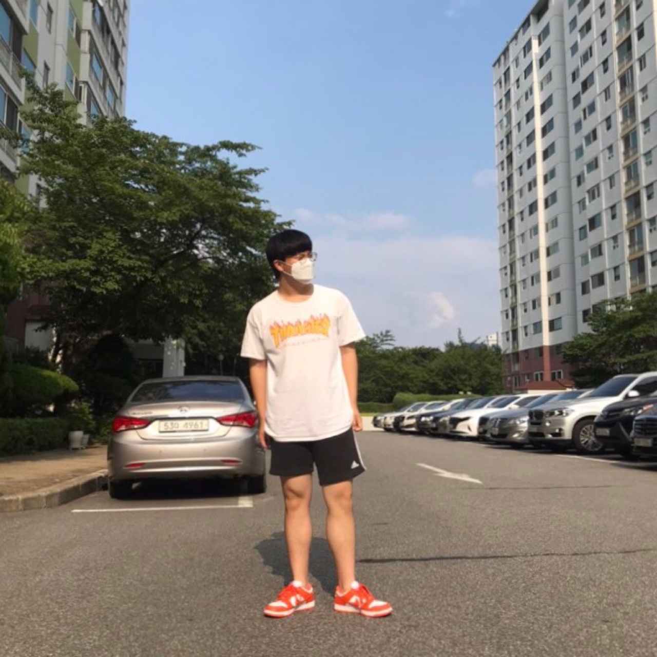 Nike Dunk Low SP Syracuse 2020 착용 스타일 - 1