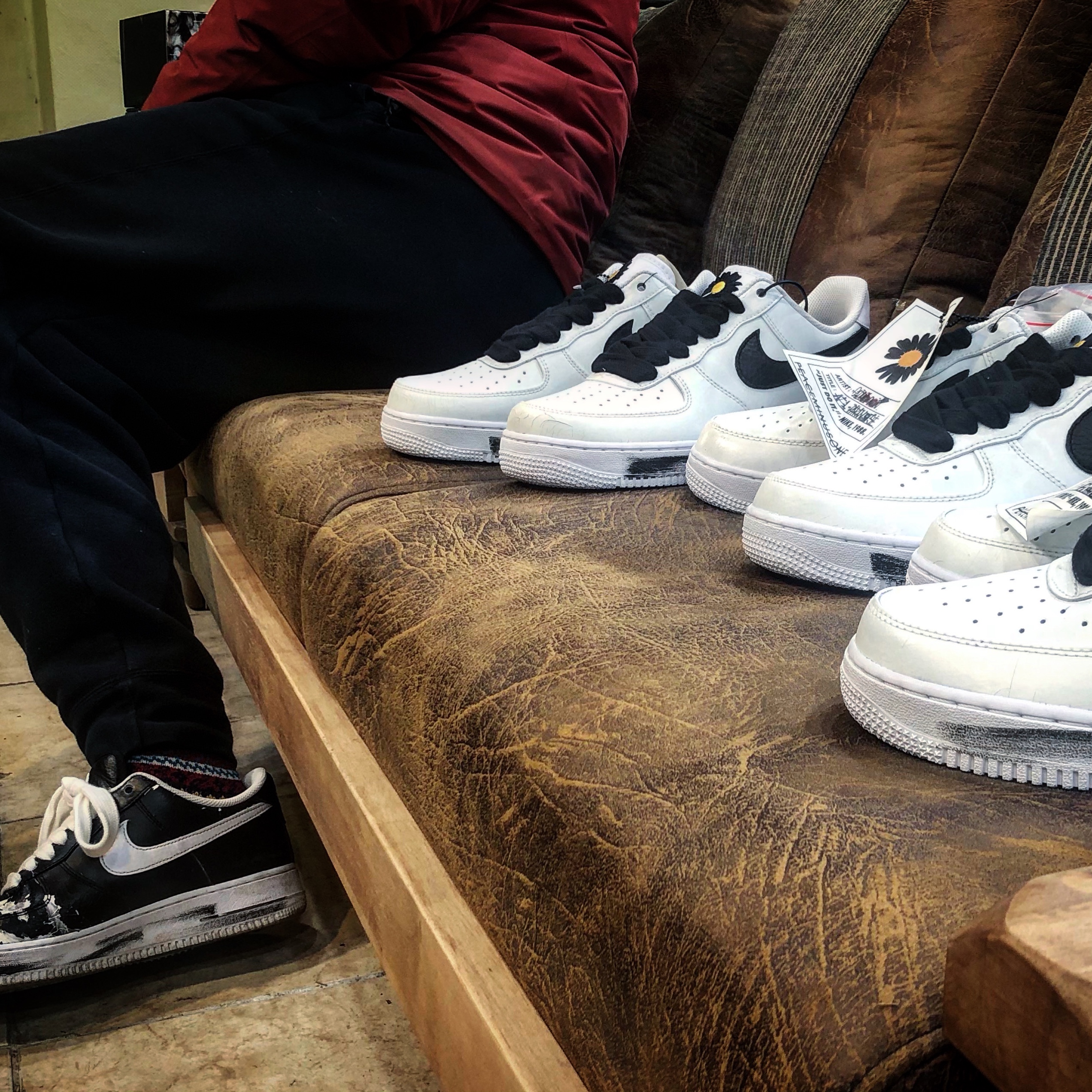 Nike x Peaceminusone Air Force 1 Low Para-Noise 2.0, Nike x Peaceminusone Air Force 1 Low Para-Noise 착용 스타일