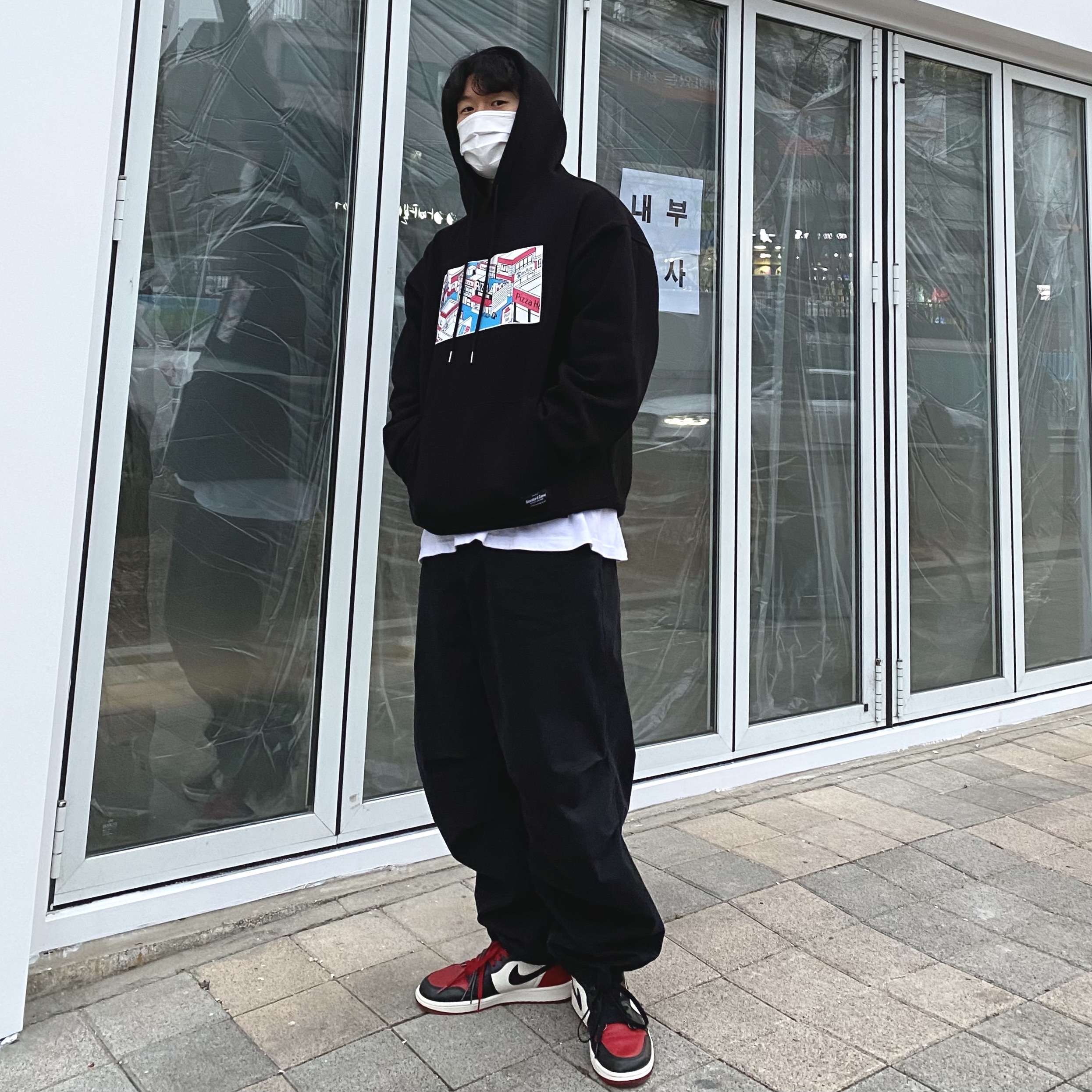 Jordan 1 Retro High OG Bred Toe 착용 스타일