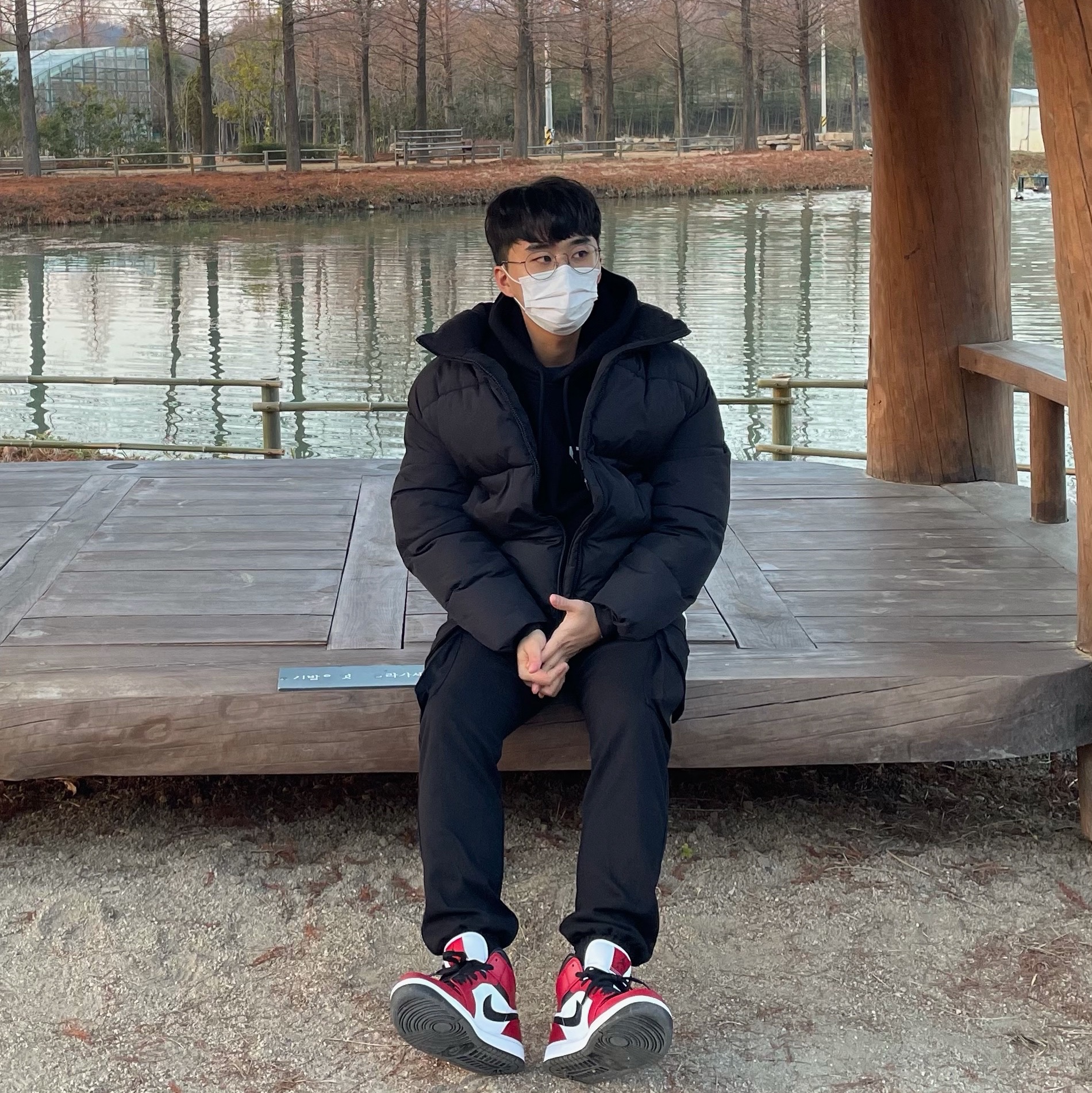 Jordan 1 Mid Chicago Black Toe 착용 스타일