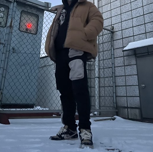 Nike x Travis Scott NRG AG Utility Sweatpants Black, Nike x Travis Scott NRG AG Utility Hoodie Black 착용 스타일