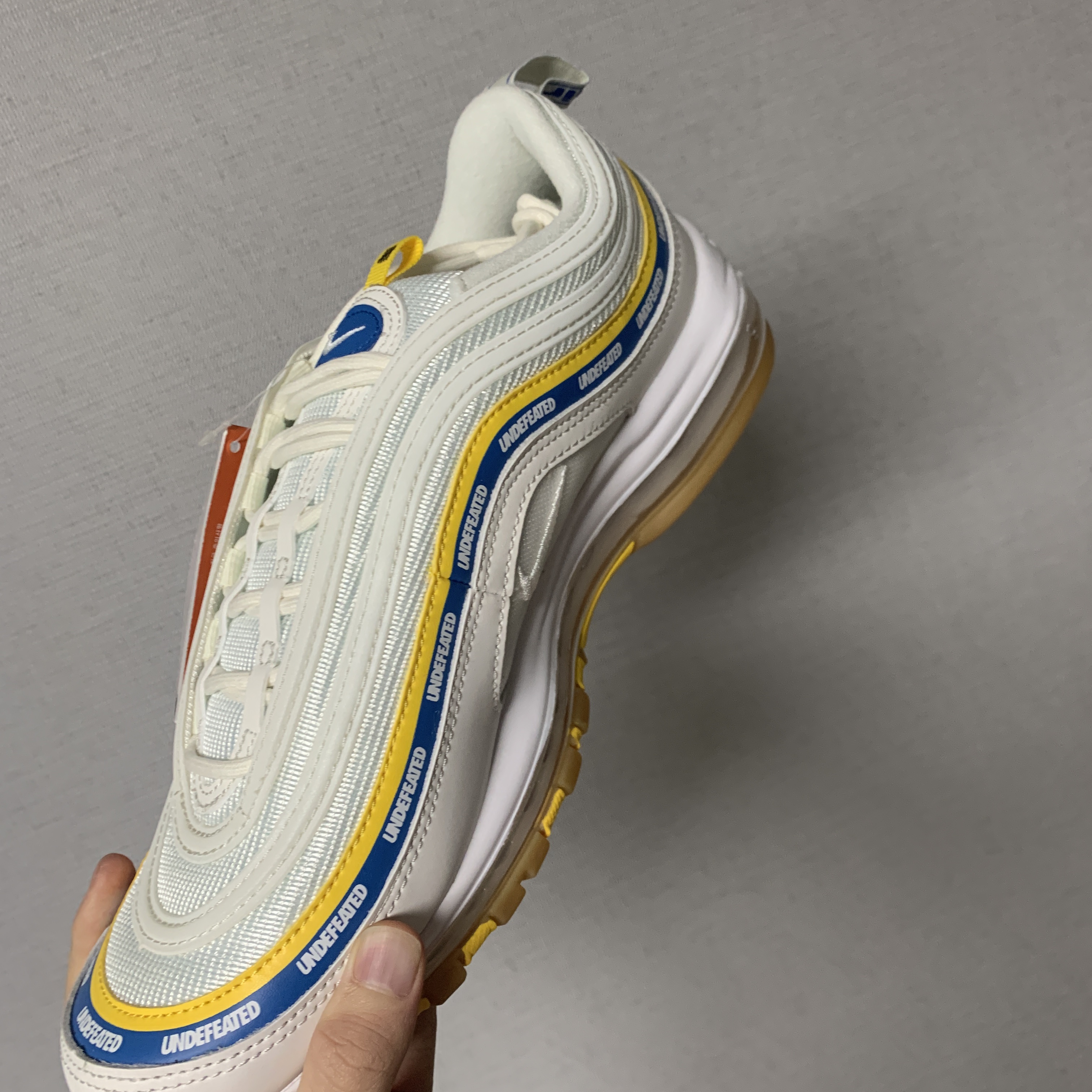 Nike x Undefeated Air Max 97 White 착용 스타일