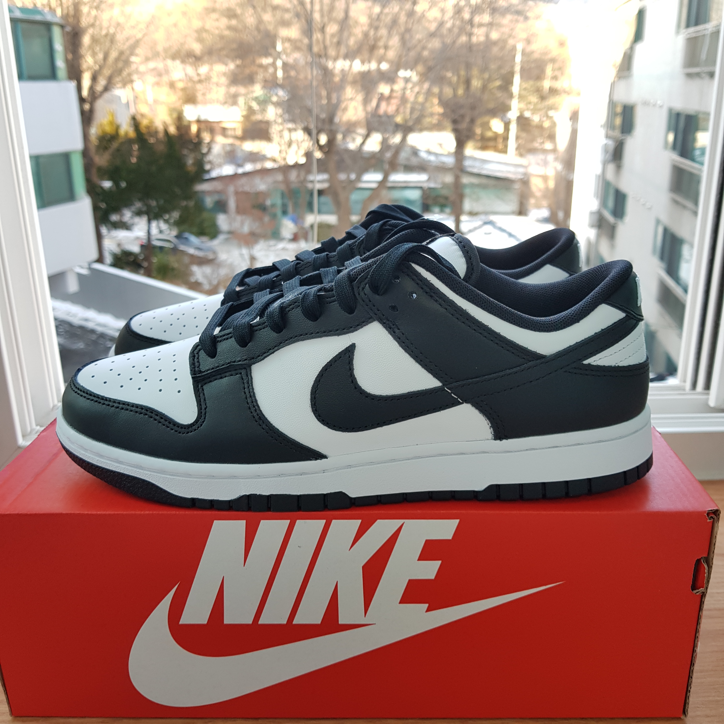 Nike Dunk Low Retro Black 착용 스타일