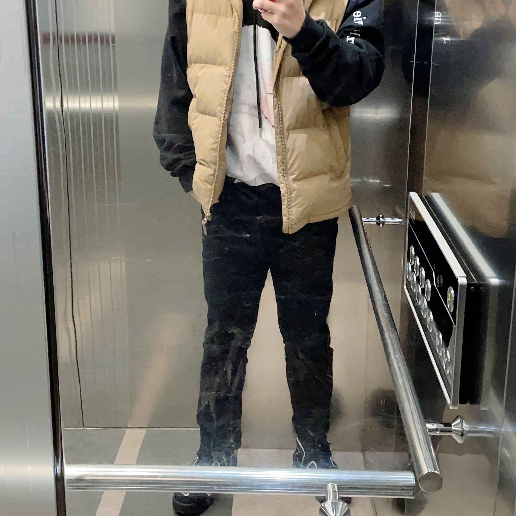 Nike Air More Uptempo Black White 2020 착용 스타일