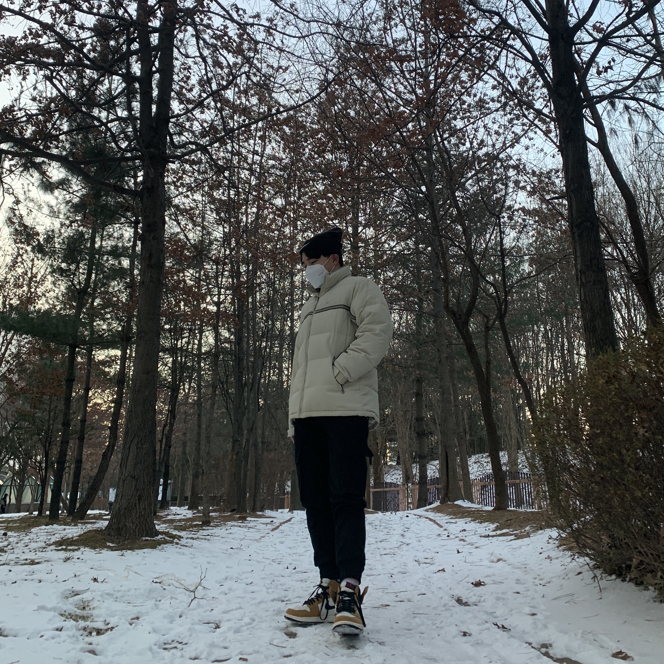 Jordan 1 Retro High Rookie of the Year, Nike x Stussy Cuff Beanie Black 착용 스타일