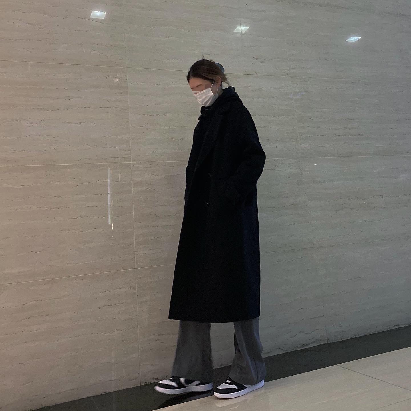 Nike x Ambush Dunk High Black 착용 스타일 - 1