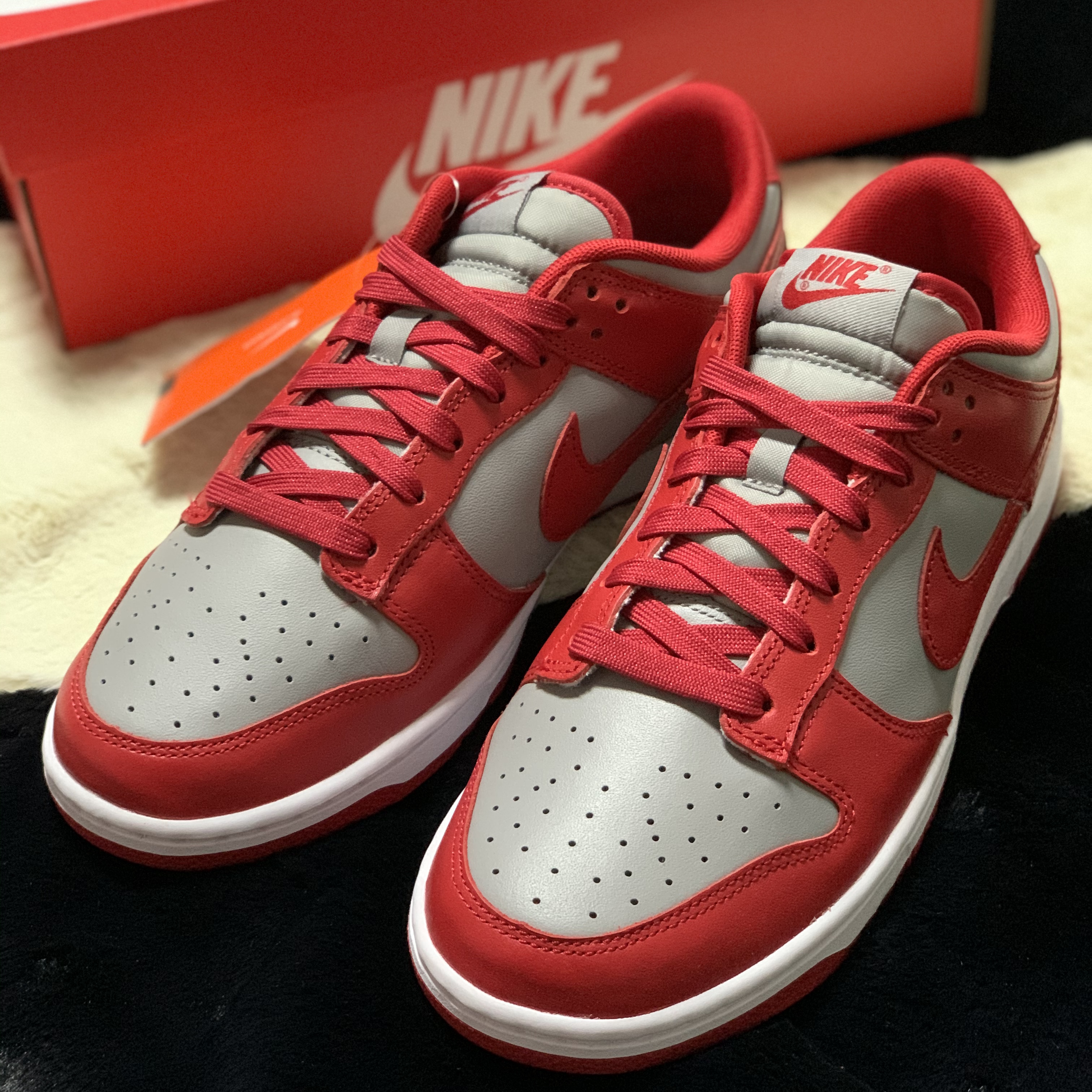 Nike Dunk Low Retro Medium Grey 착용 스타일 - 3