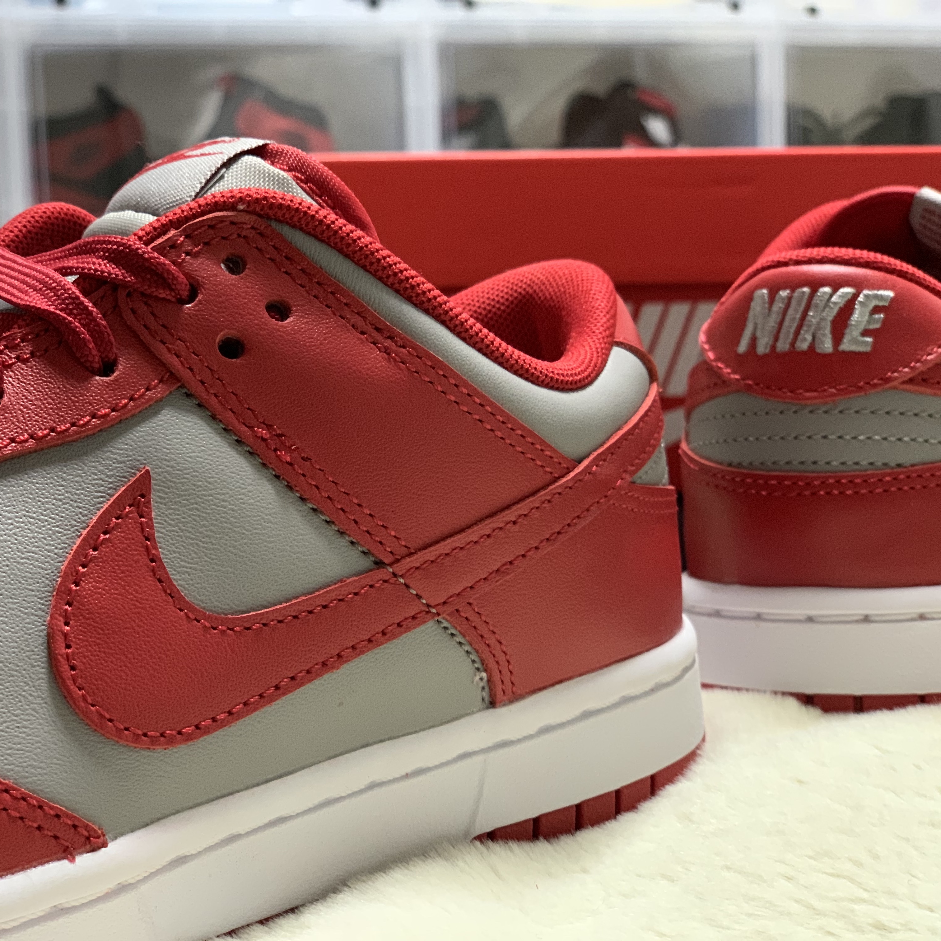 Nike Dunk Low Retro Medium Grey 착용 스타일 - 4