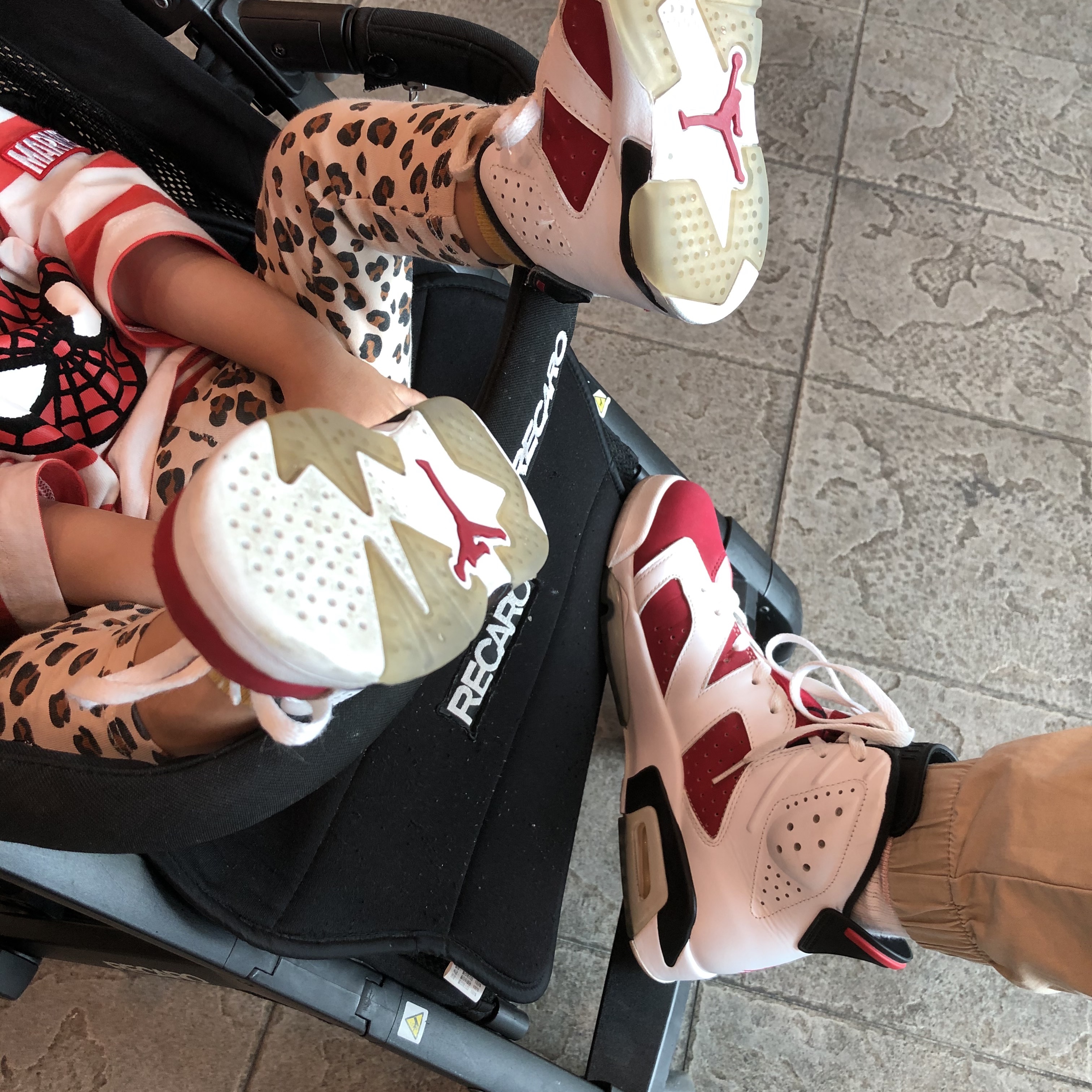 Jordan 6 Retro Carmine 2014, (PS) Jordan 6 Retro Carmine 2014 착용 스타일 - 2
