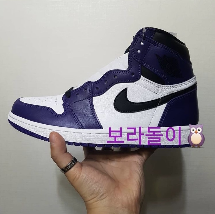 Jordan 1 Retro High OG Court Purple 2020 착용 스타일