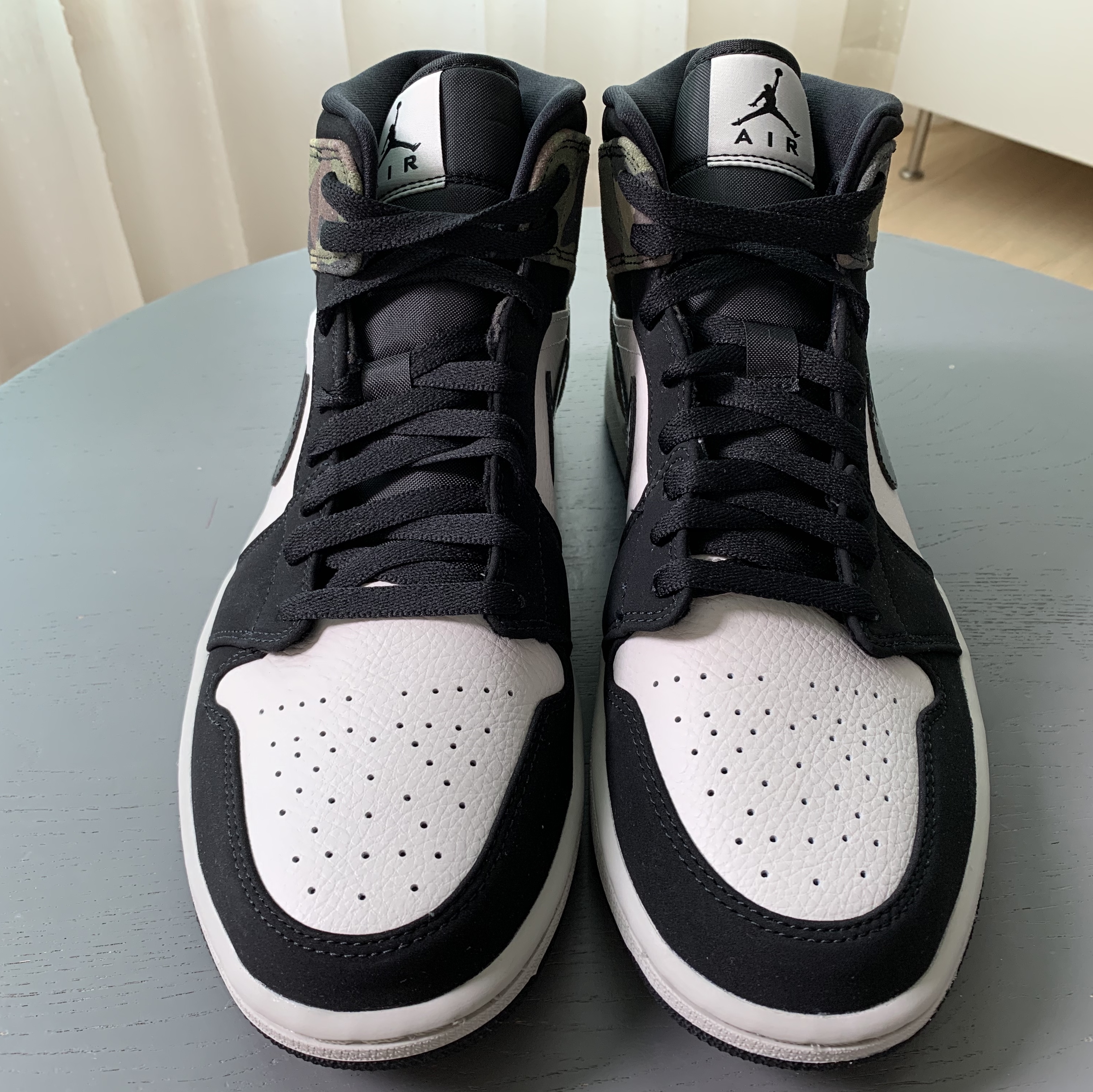 Jordan 1 Mid Camo 2020 착용 스타일 - 2