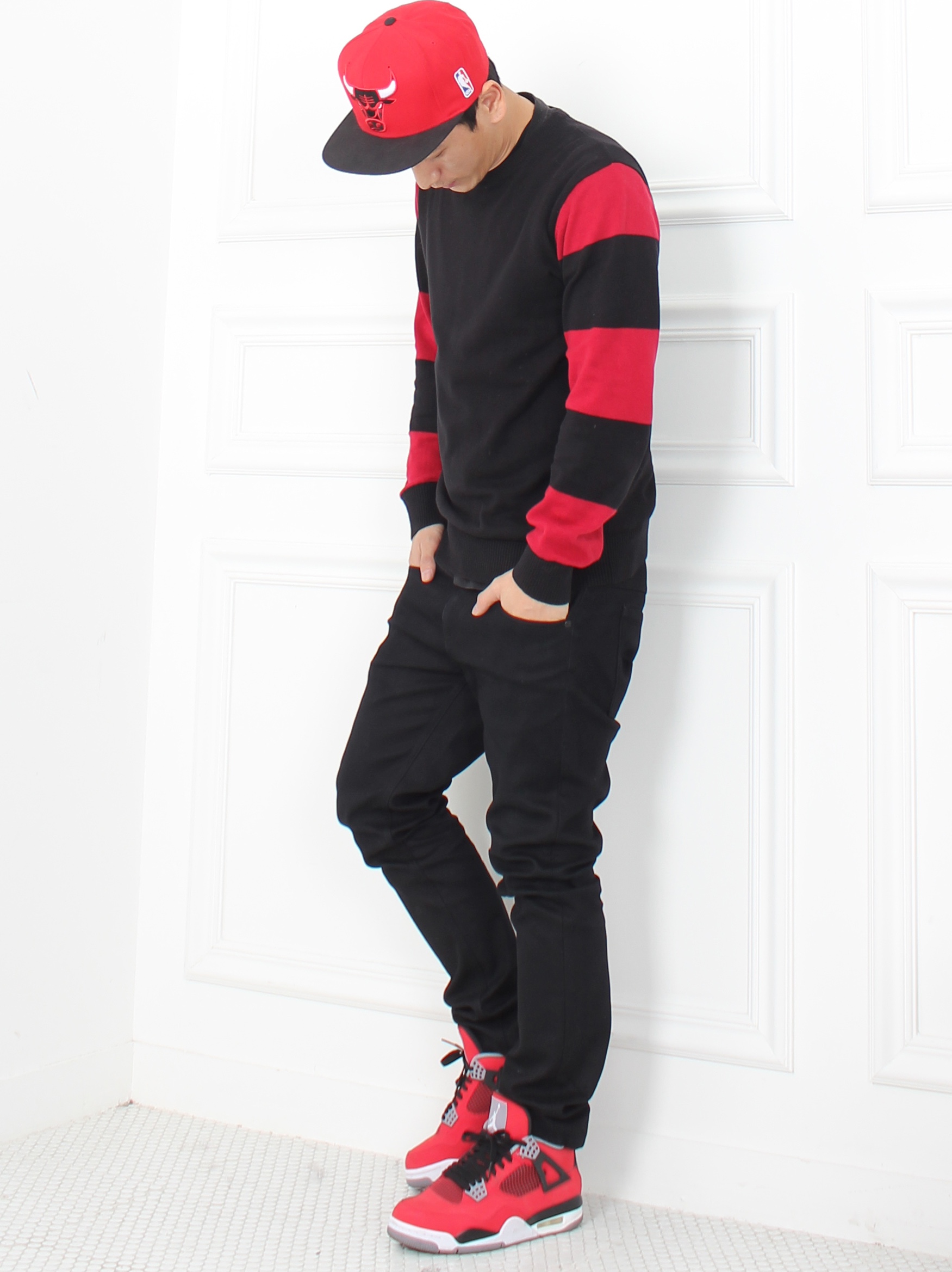 Jordan 4 Retro Toro Bravo 착용 스타일