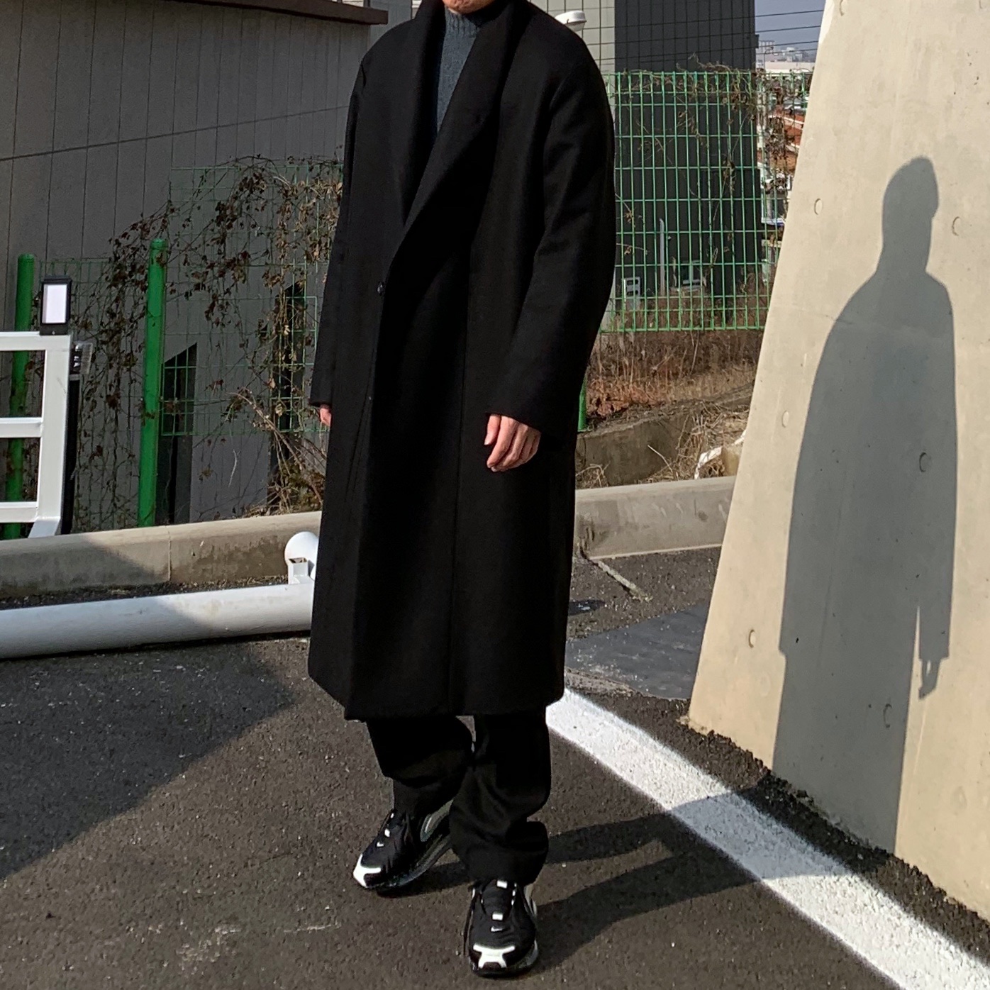 Nike x Undercover Air Max 720 Black 착용 스타일