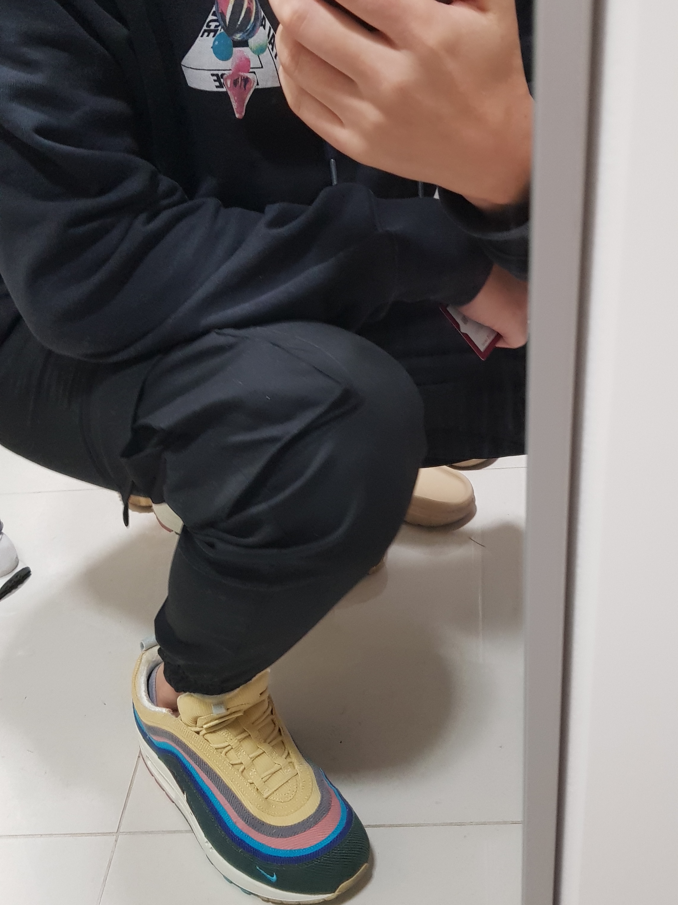 Nike x Sean Wotherspoon Air Max 1/97 착용 스타일