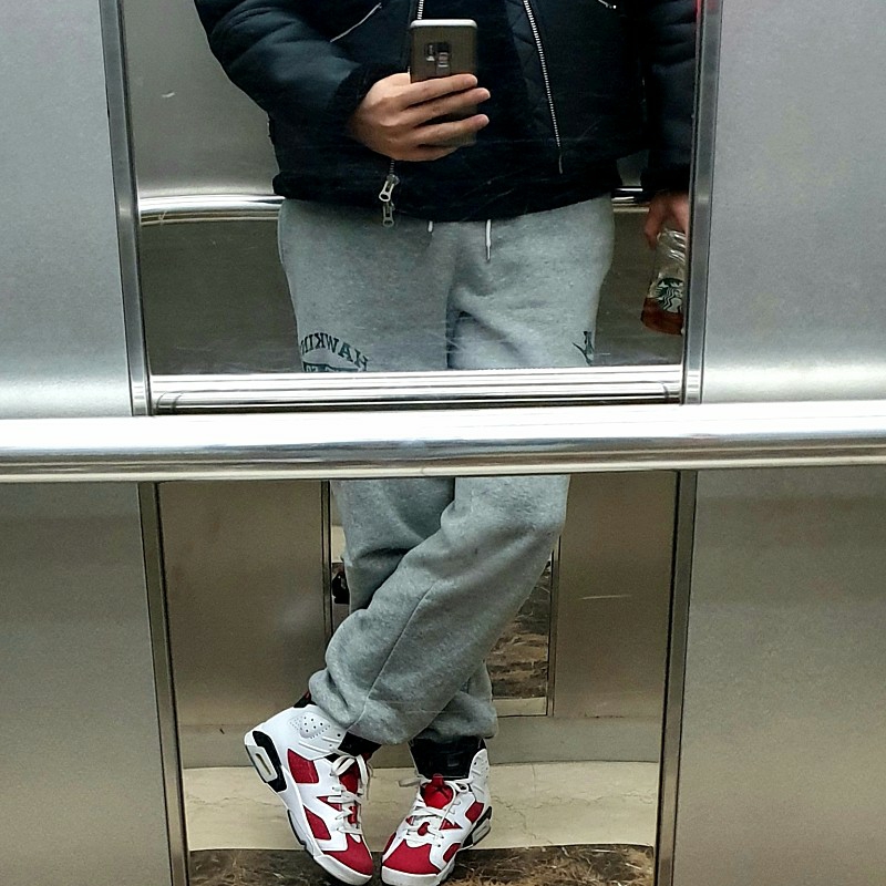 Jordan 6 Retro Carmine 2014 착용 스타일