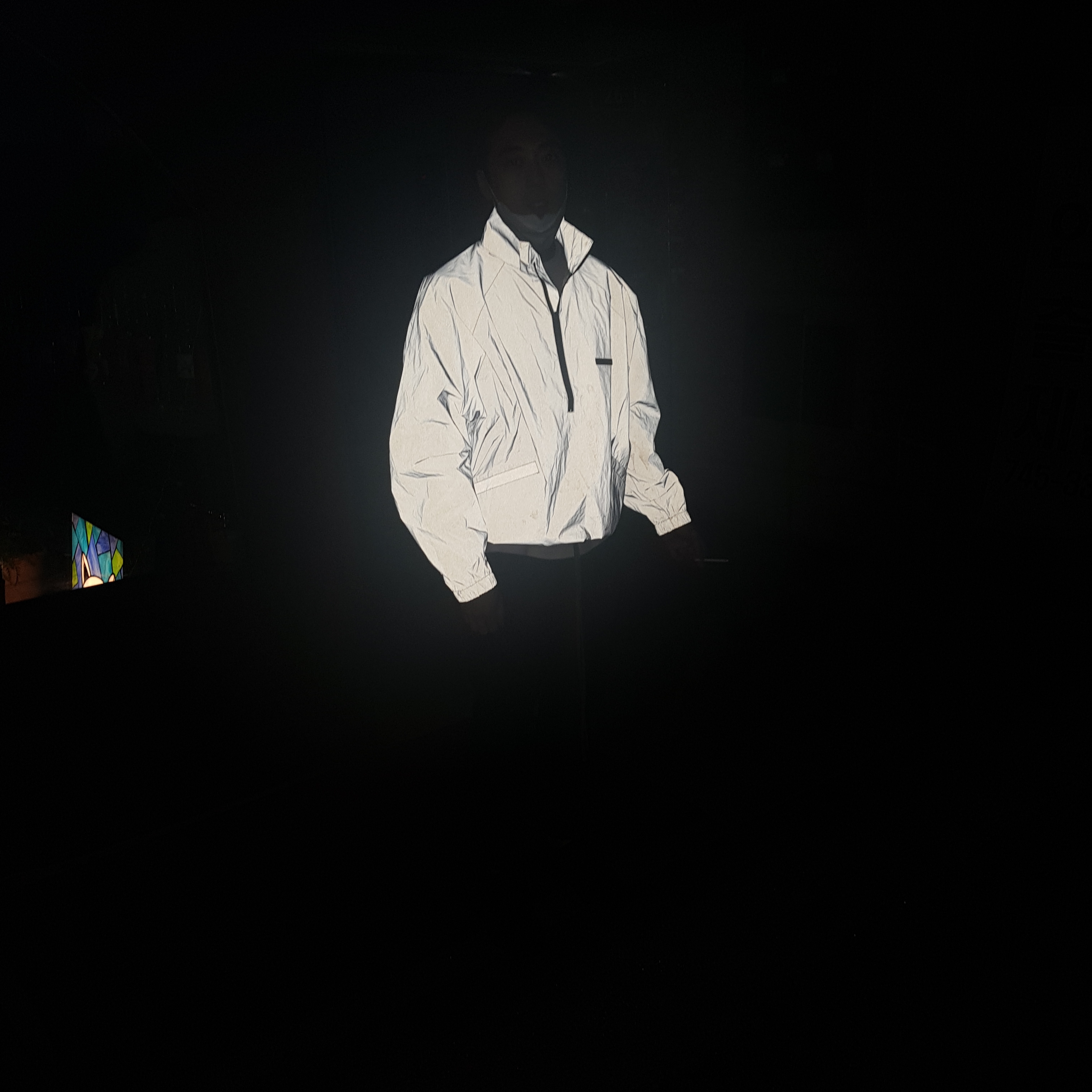 Essentials Track Jacket Silver Reflective - 20SS 착용 스타일