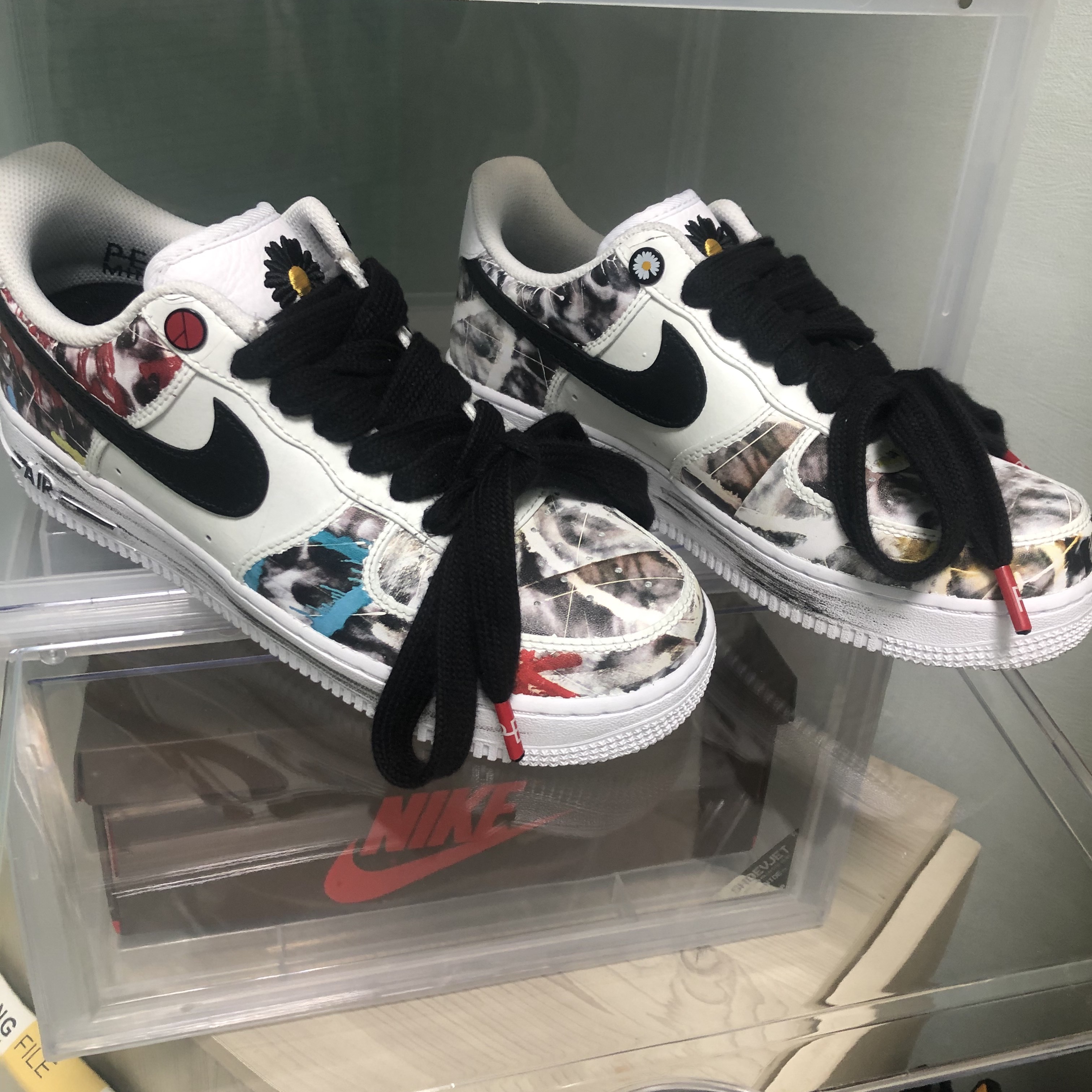 Nike x Peaceminusone Air Force 1 Low Para-Noise 2.0 착용 스타일