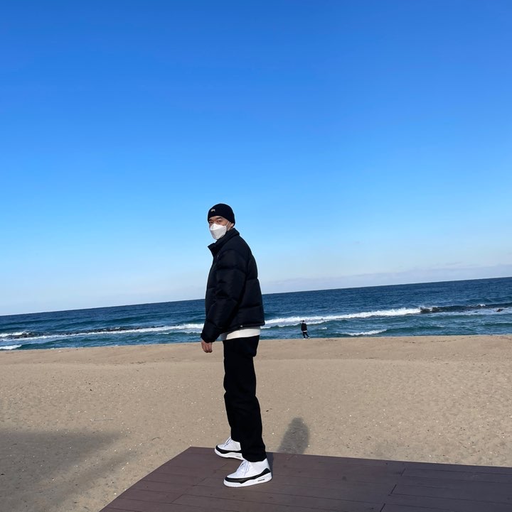 Jordan 3 x Fragment Retro SP White Black 착용 스타일 - 2