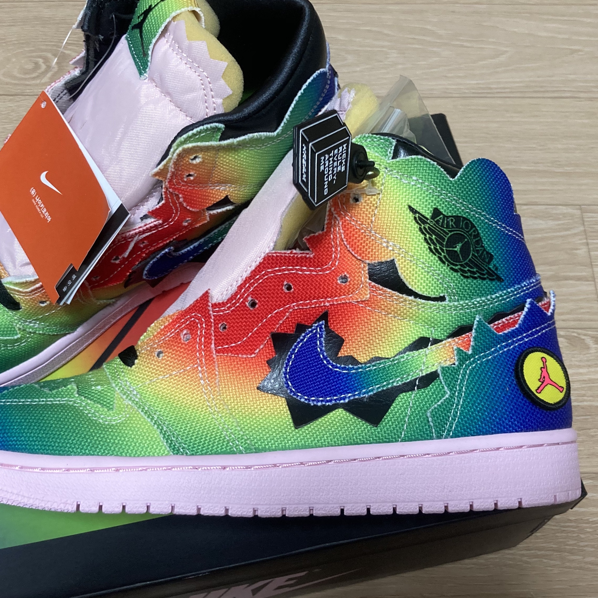 Jordan 1 x J Balvin Retro High OG 착용 스타일