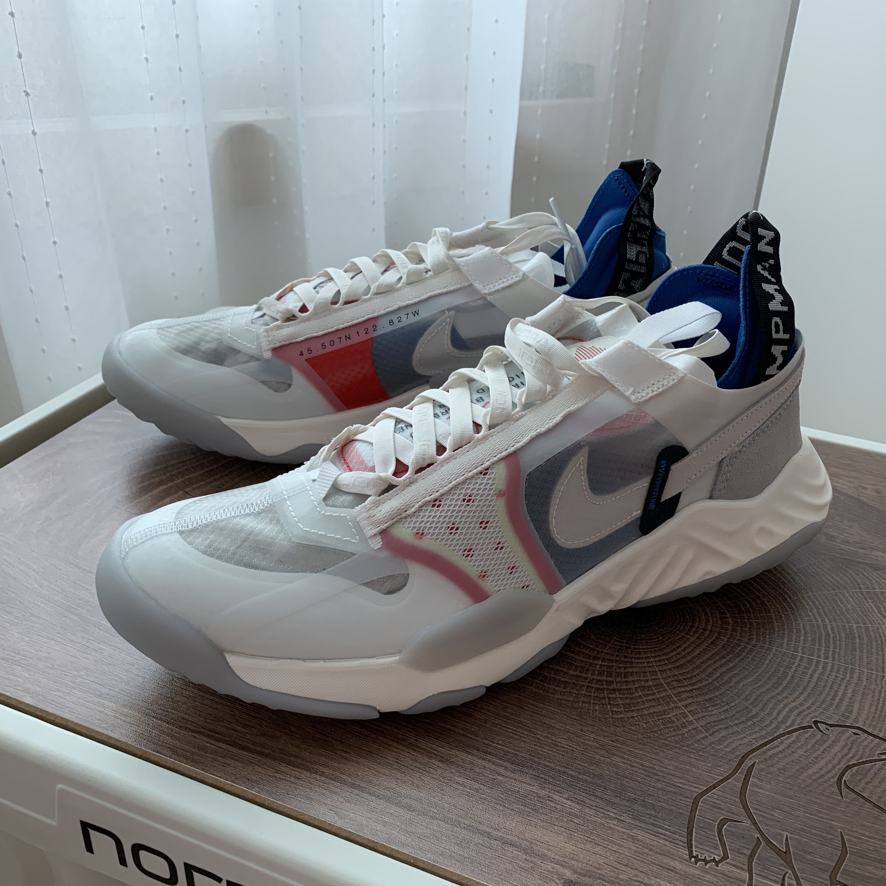 Jordan Delta Breathe Tech White 착용 스타일 - 2