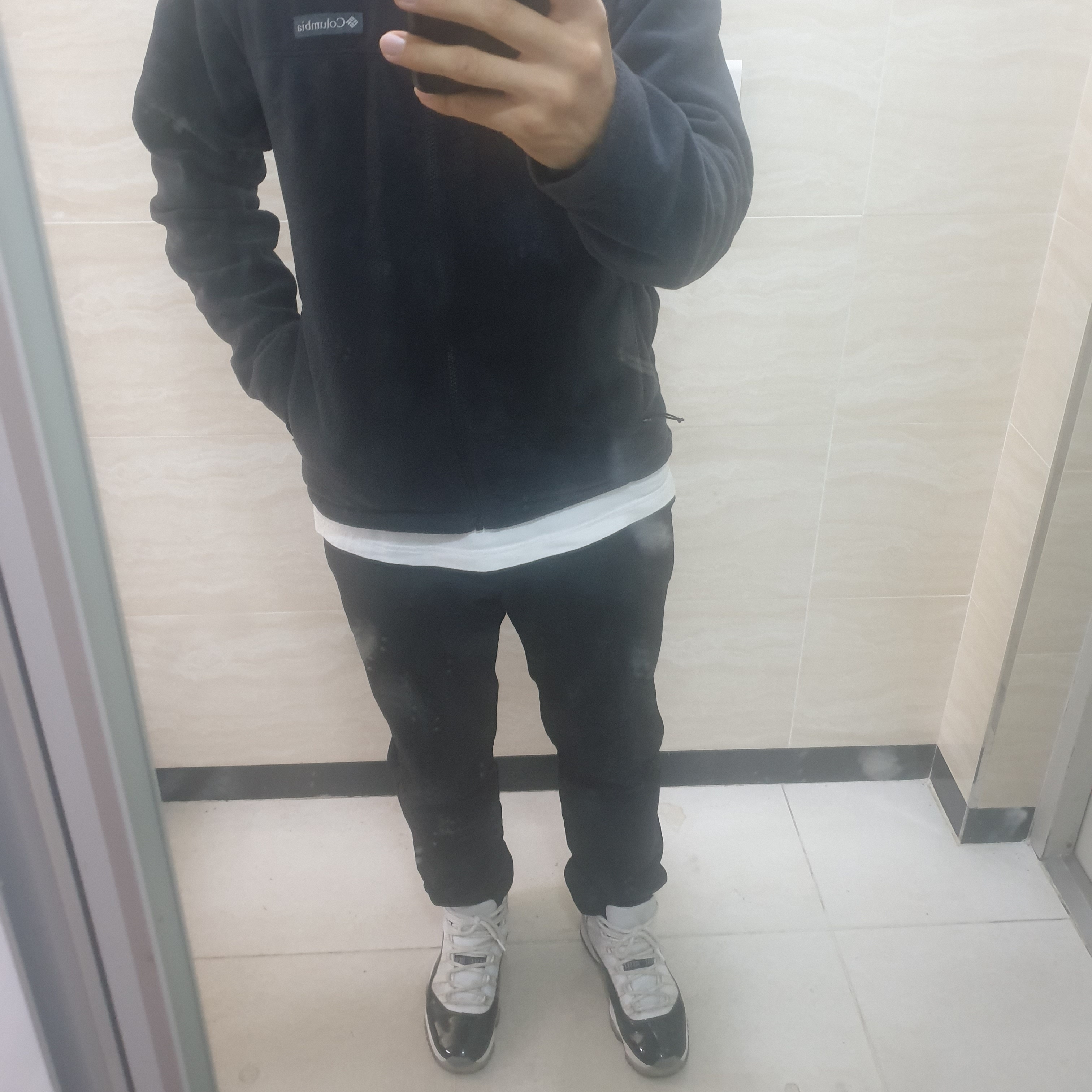 Jordan 11 Retro Concord 2018 착용 스타일
