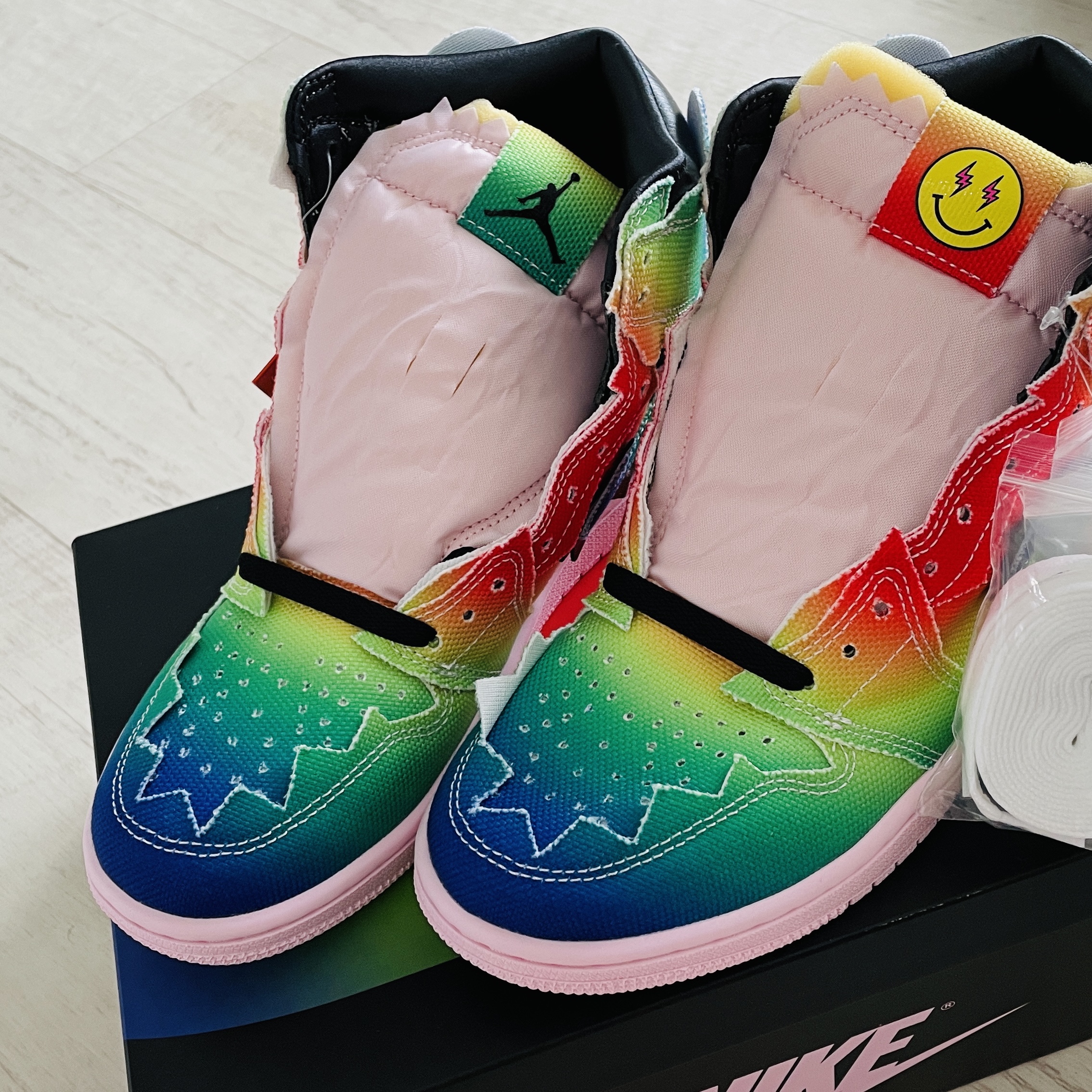 Jordan 1 x J Balvin Retro High OG 착용 스타일 - 2