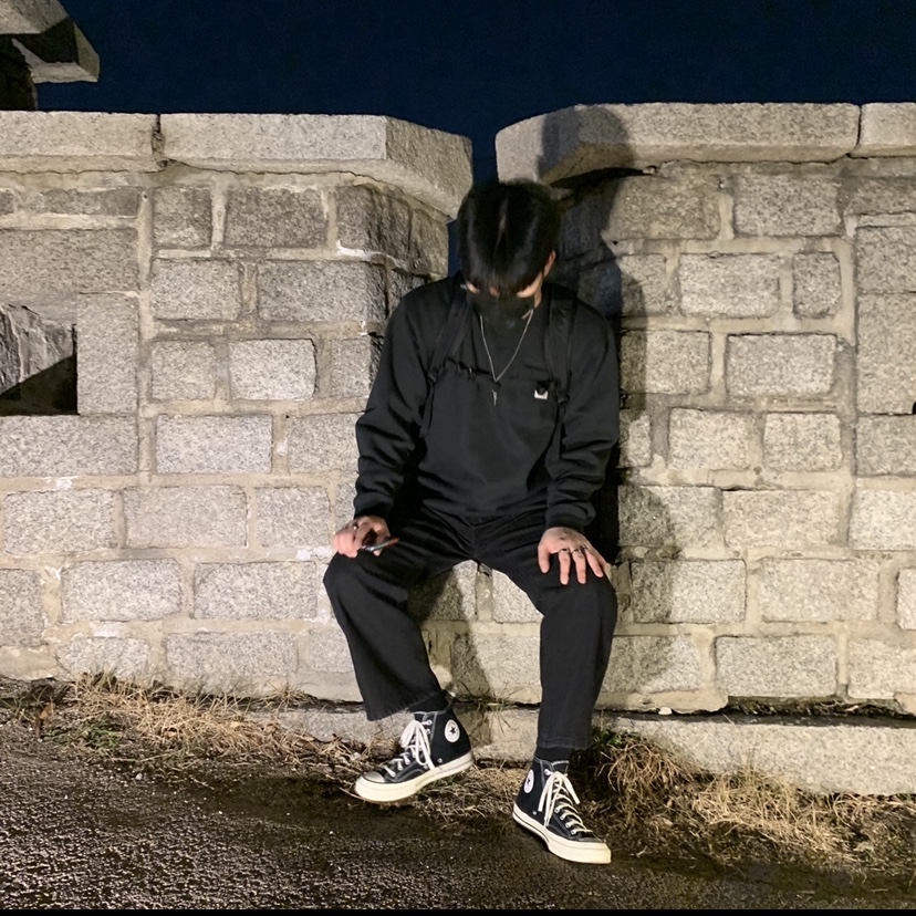 Converse Chuck 70 Hi Black 착용 스타일