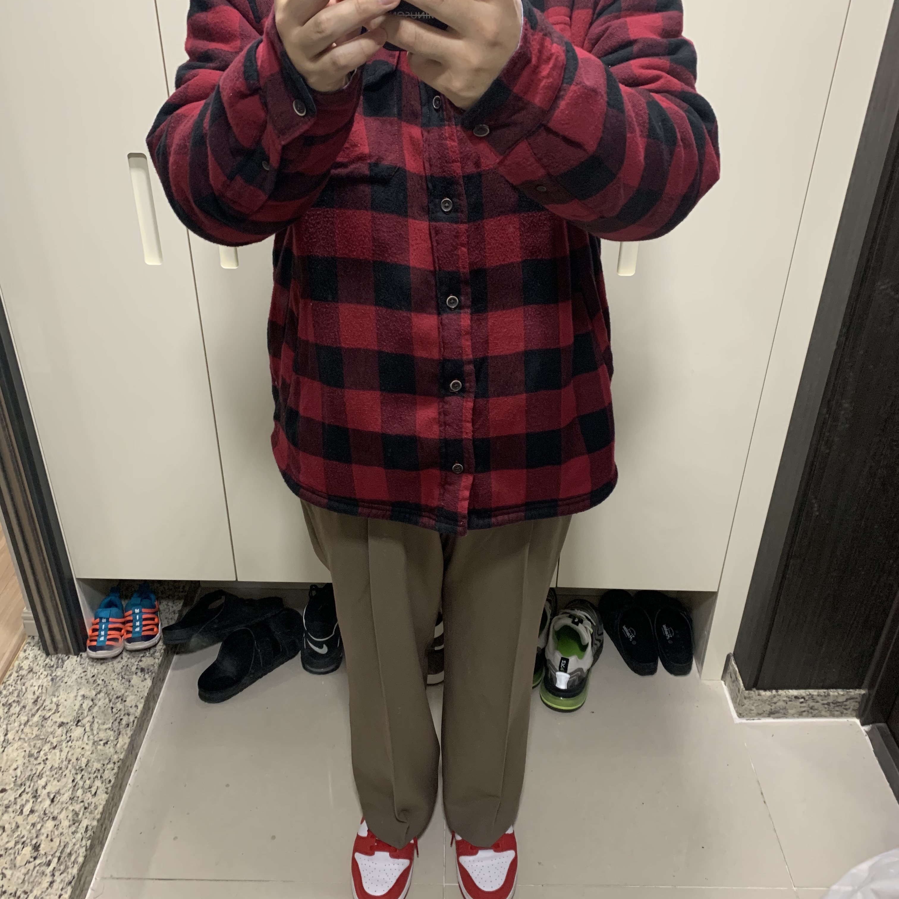 Nike Dunk Low SP University Red 2020 착용 스타일 - 2