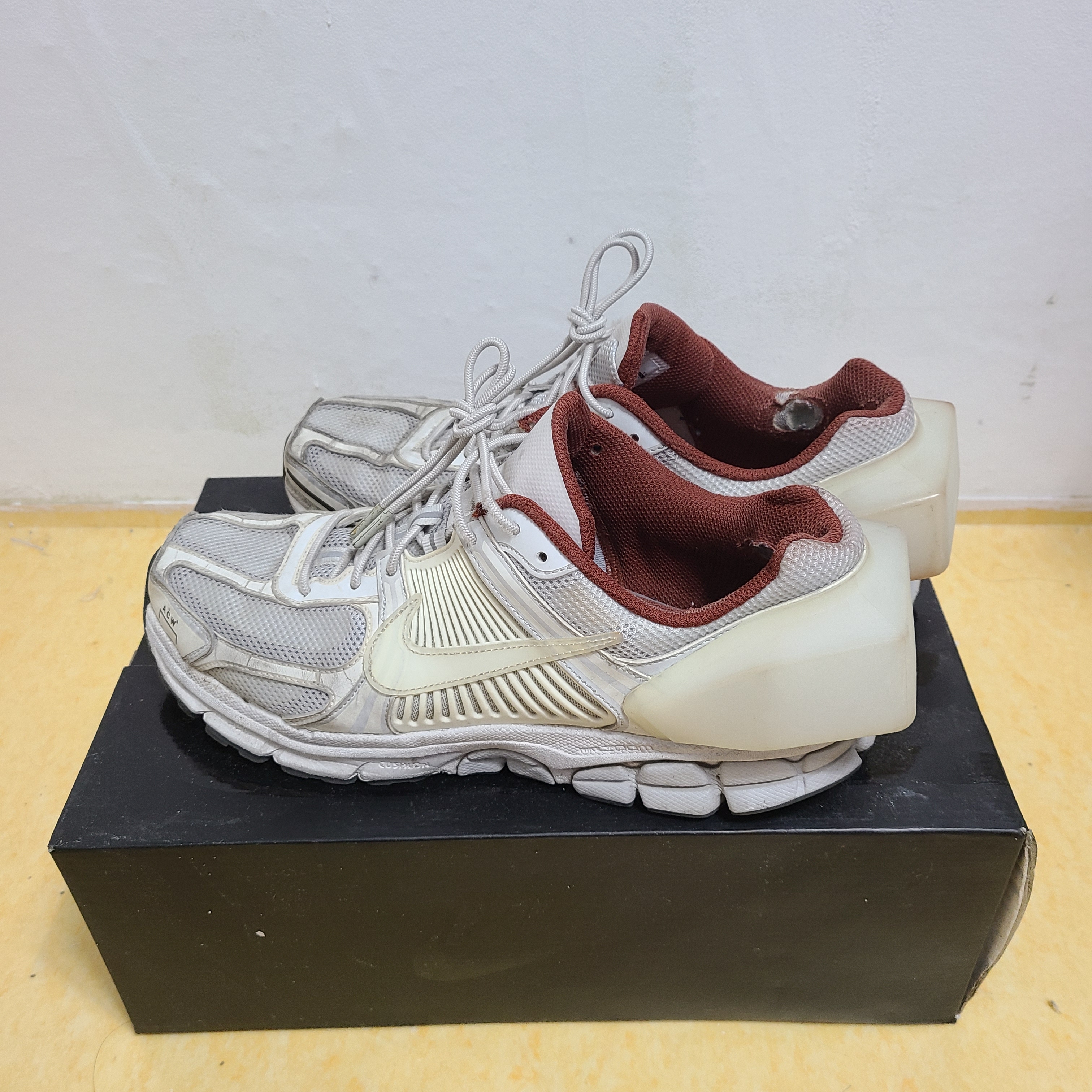 Nike x A-Cold-Wall Zoom Vomero 5 Sail 착용 스타일 - 1