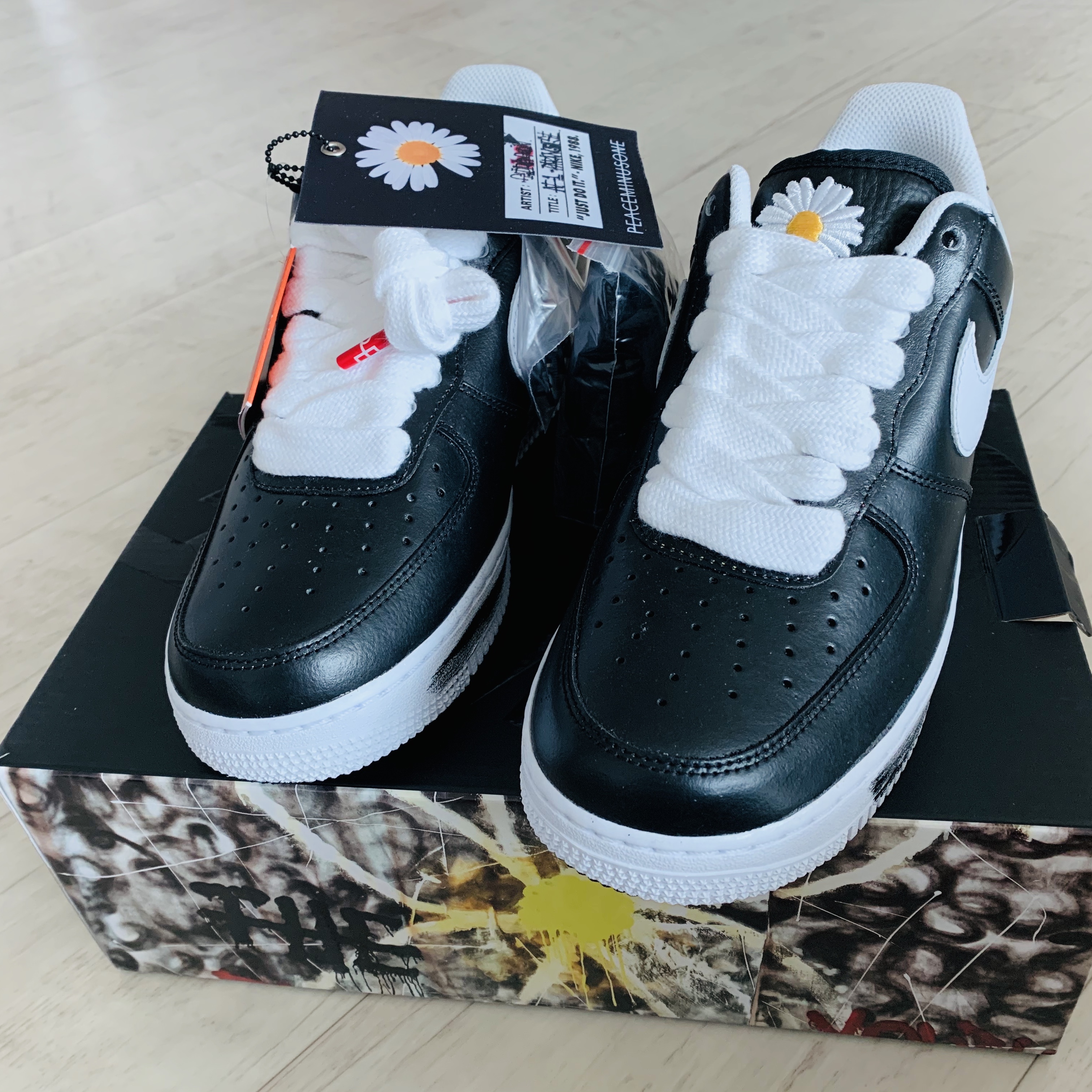 Nike x Peaceminusone Air Force 1 Low Para-Noise 착용 스타일 - 1