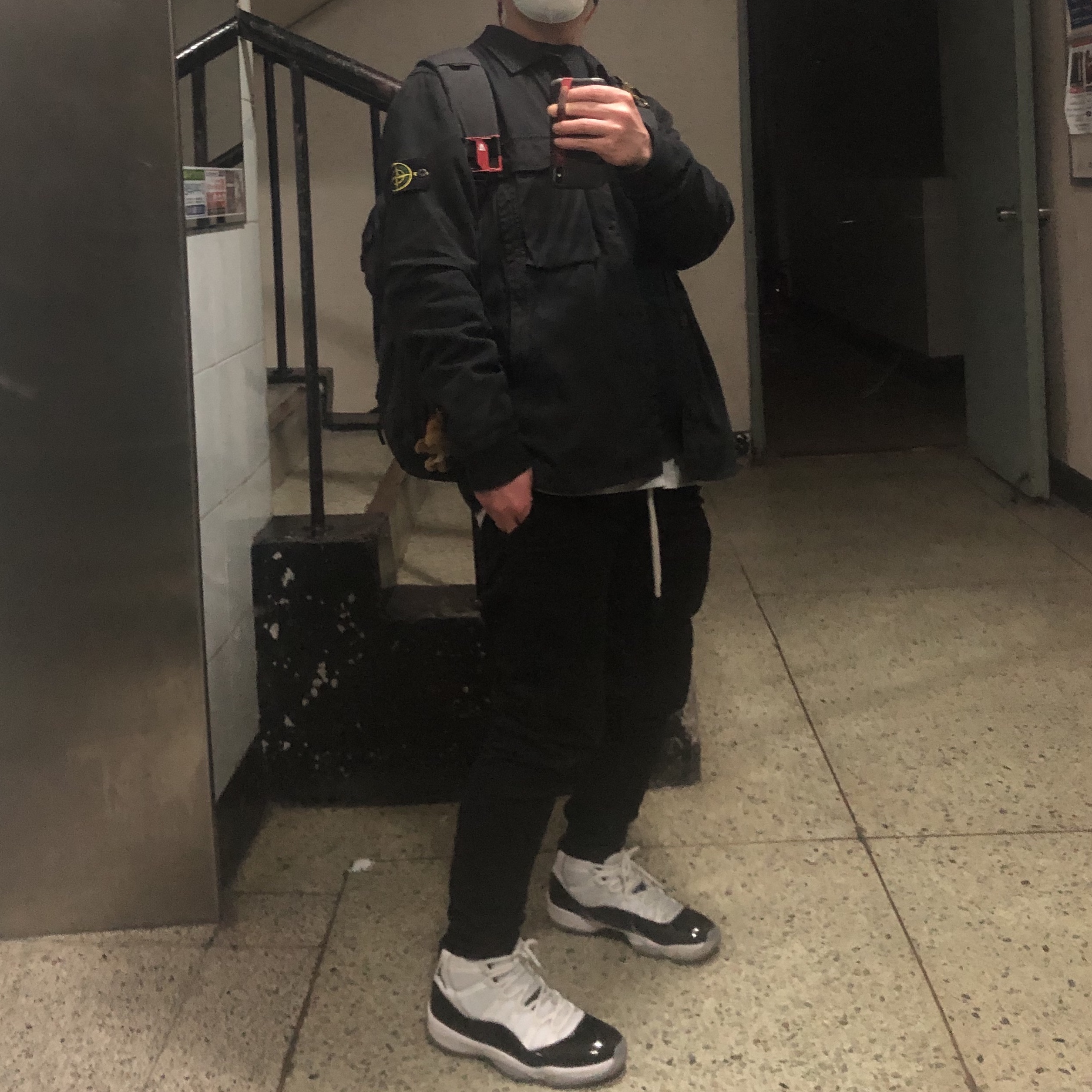 Jordan 11 Retro Concord 2018 착용 스타일