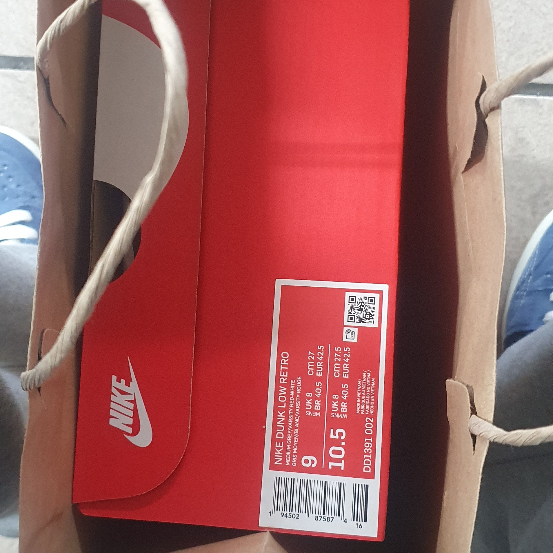 Nike Dunk Low Retro Medium Grey 착용 스타일