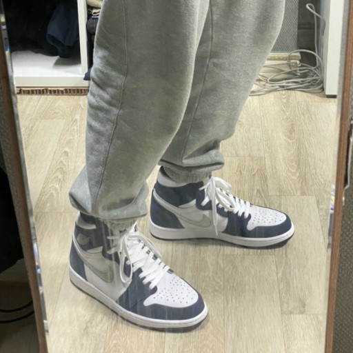 Jordan 1 Retro High OG CO.JP Midnight Navy 착용 스타일