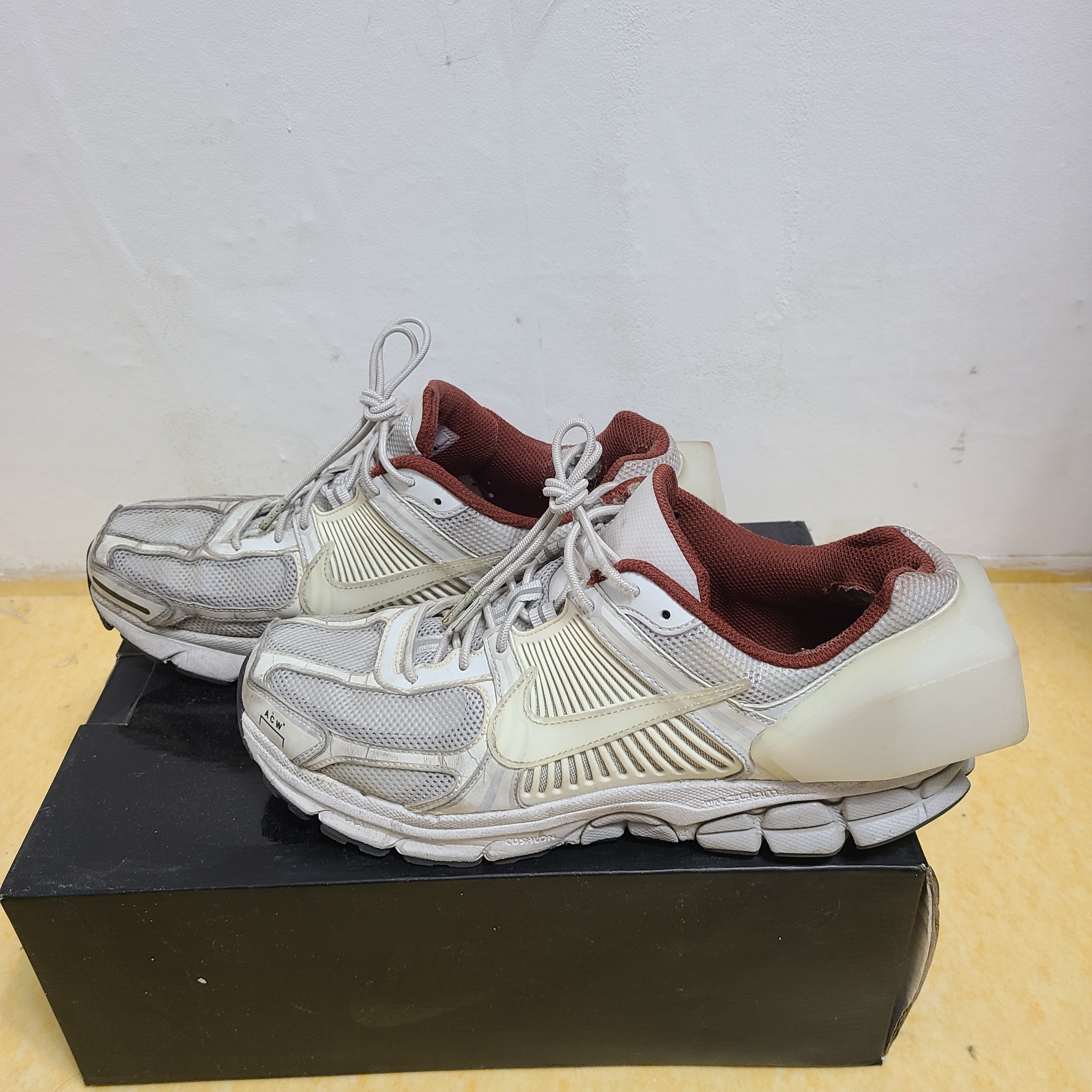 Nike x A-Cold-Wall Zoom Vomero 5 Sail 착용 스타일 - 2