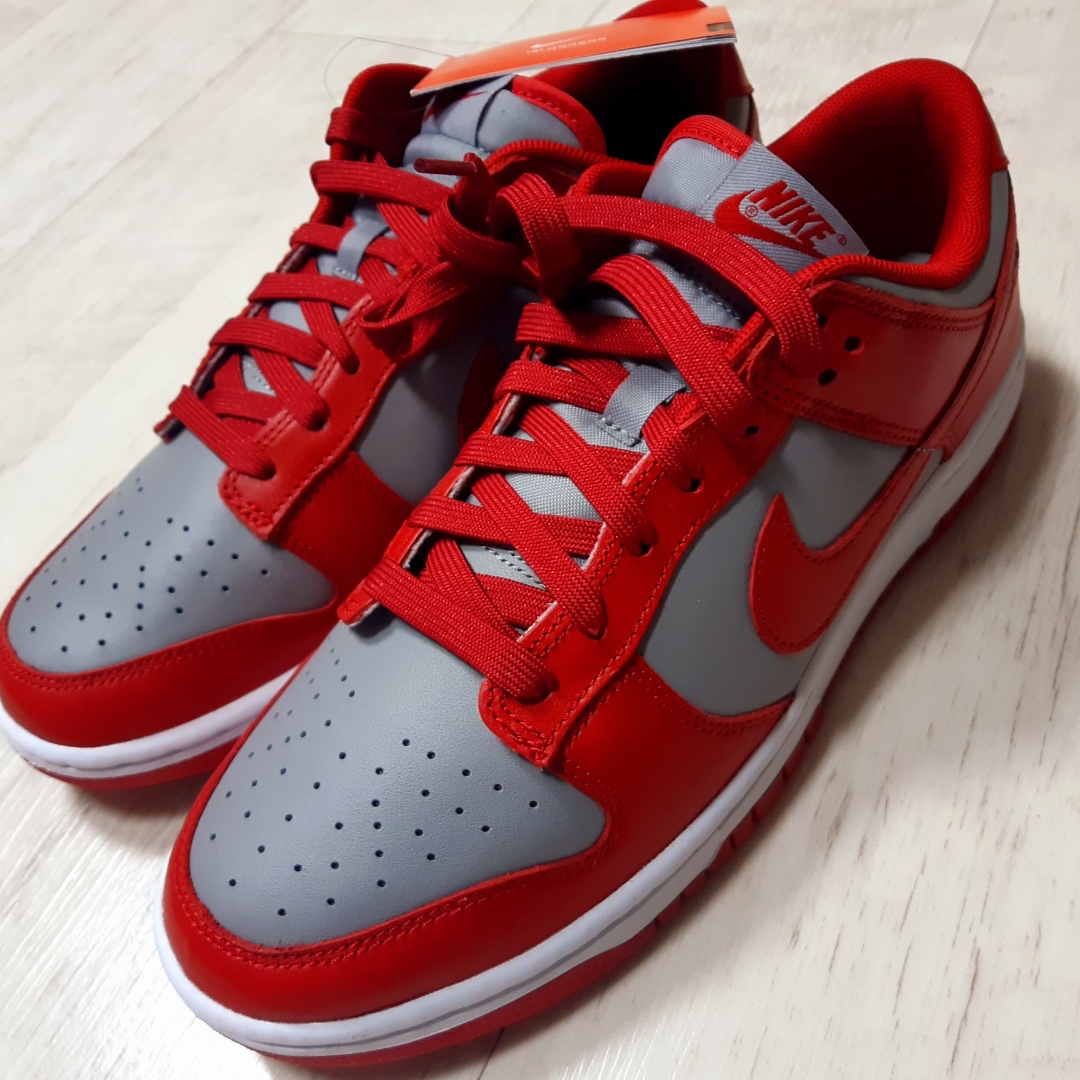 Nike Dunk Low Retro Medium Grey 착용 스타일 - 2