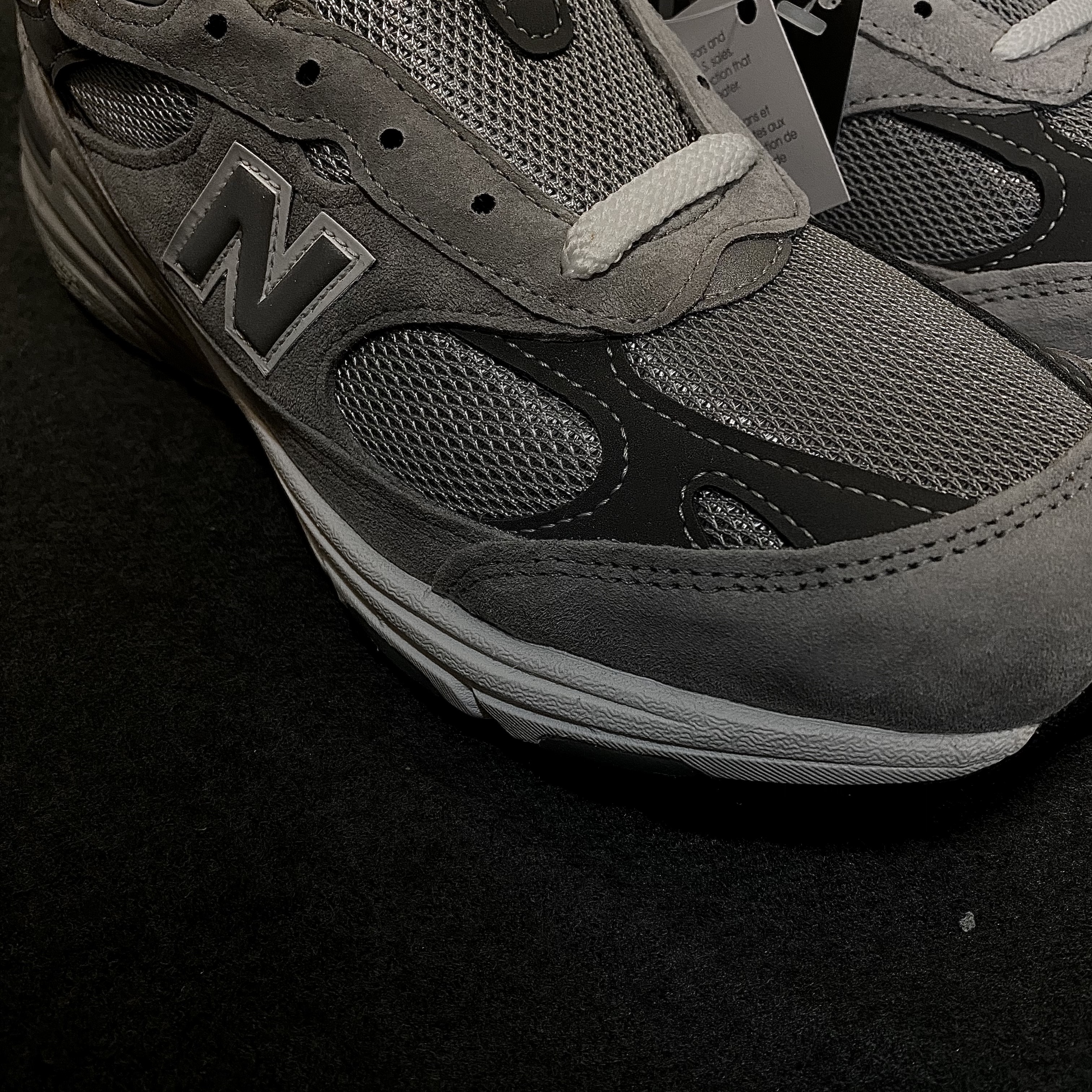 New Balance 993 Made in USA Grey - D Standard 착용 스타일