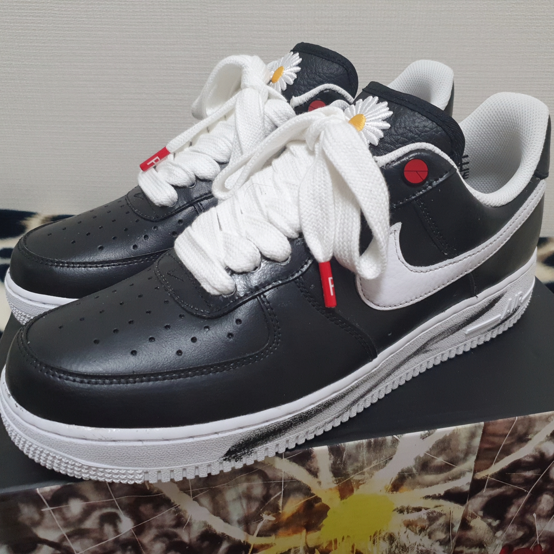 Nike x Peaceminusone Air Force 1 Low Para-Noise 착용 스타일