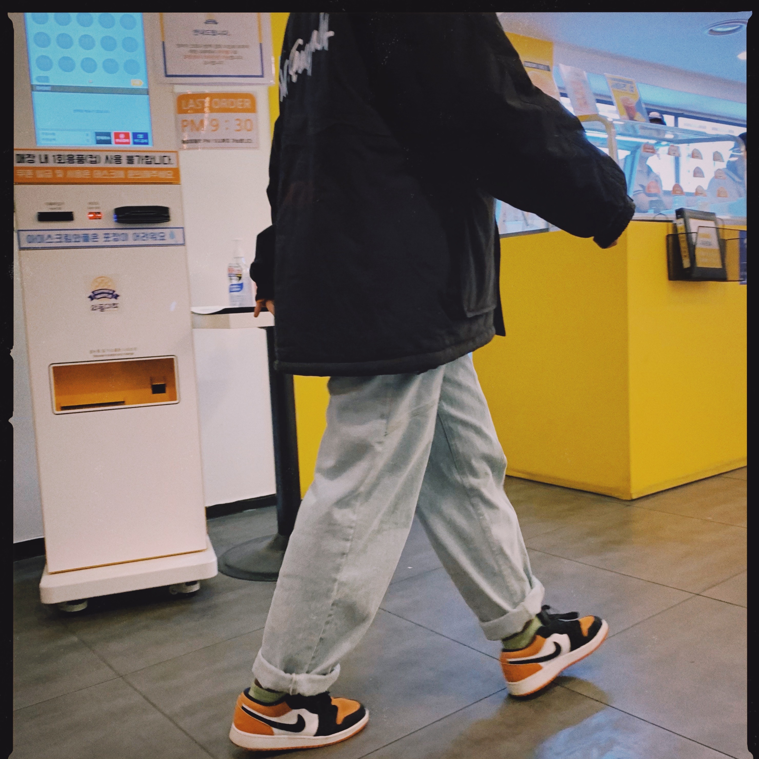 (GS) Jordan 1 Low Shattered Backboard 착용 스타일