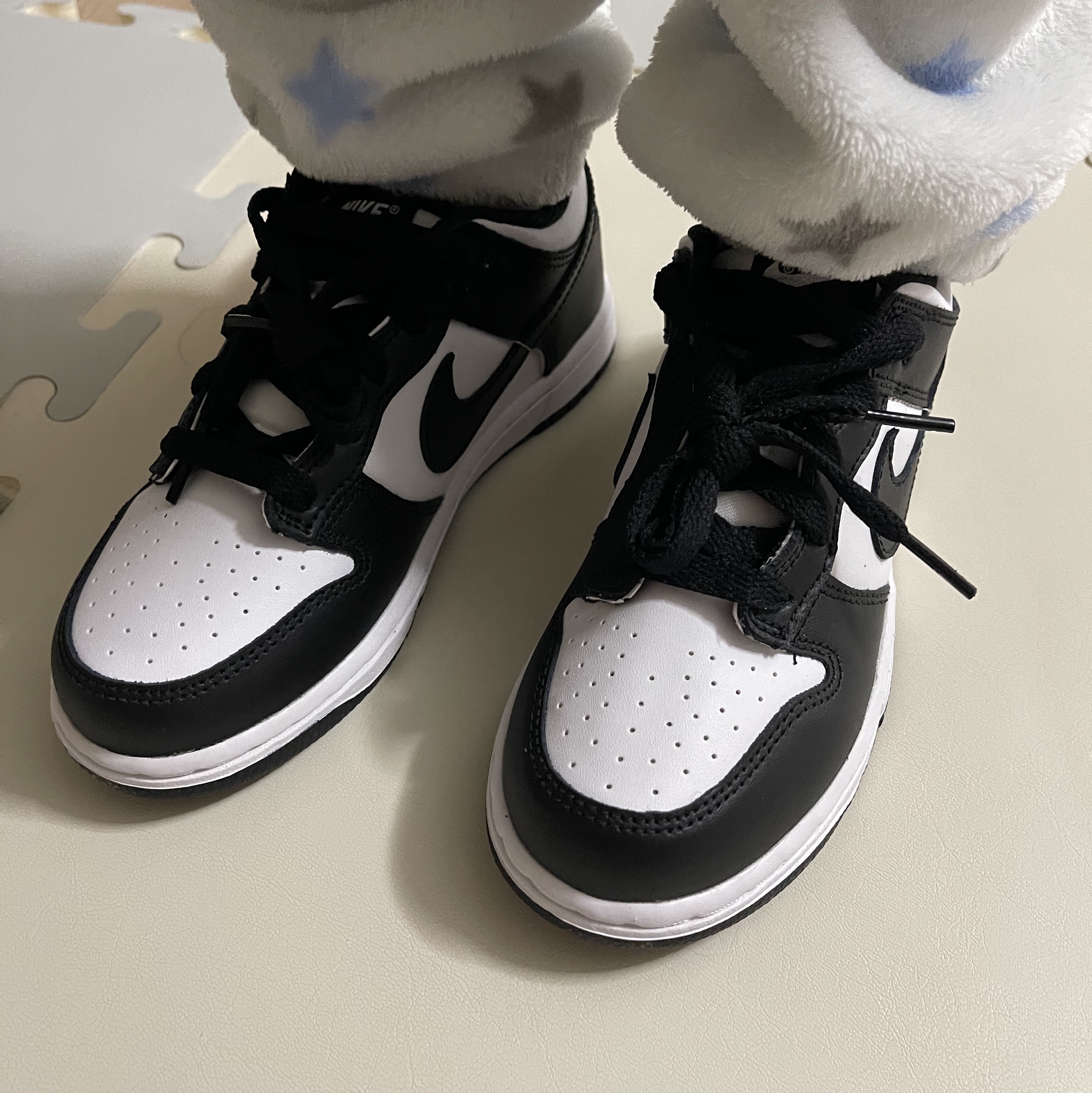 (PS) Nike Dunk Low Black 착용 스타일 - 1