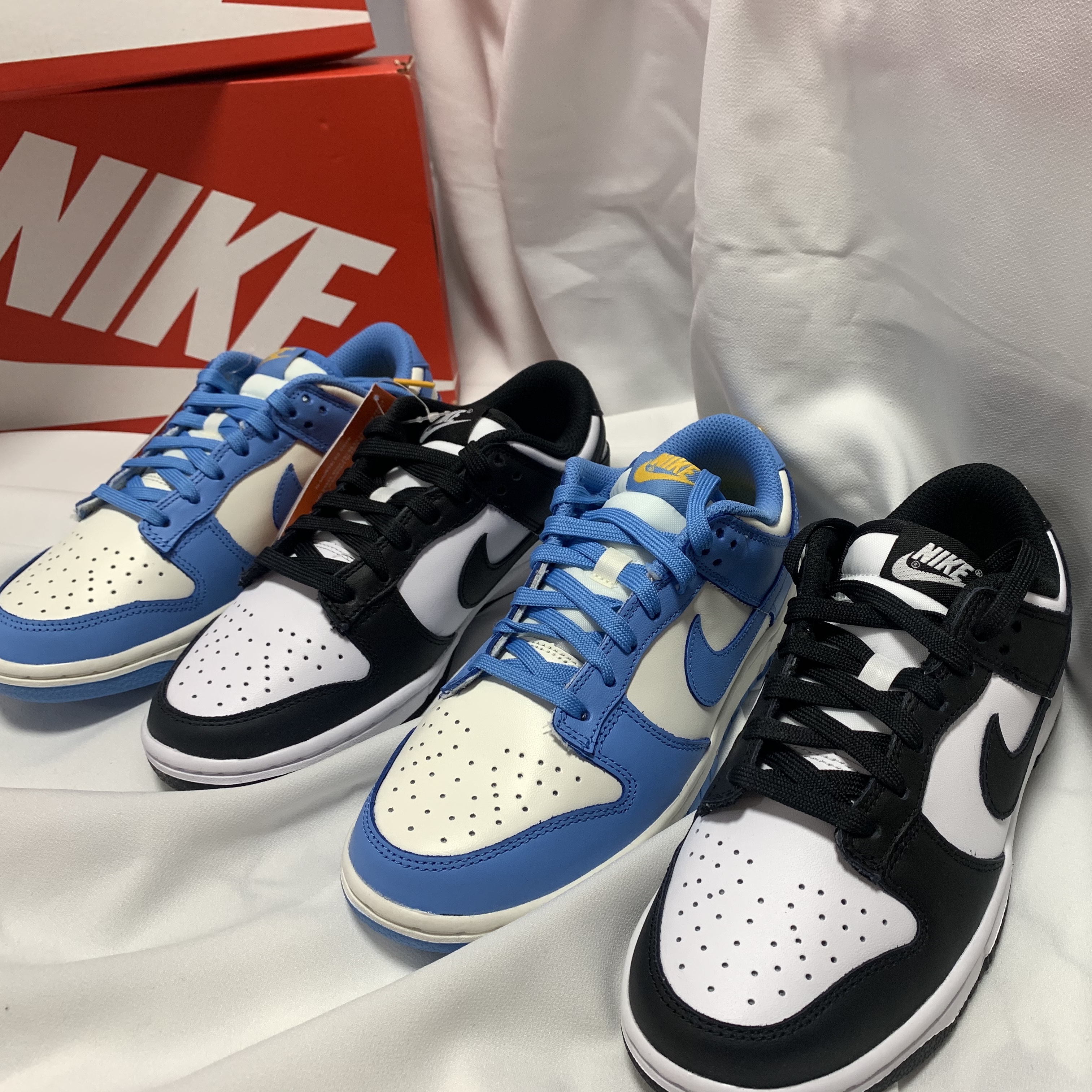 (W) Nike Dunk Low Black, (W) Nike Dunk Low Coast 착용 스타일